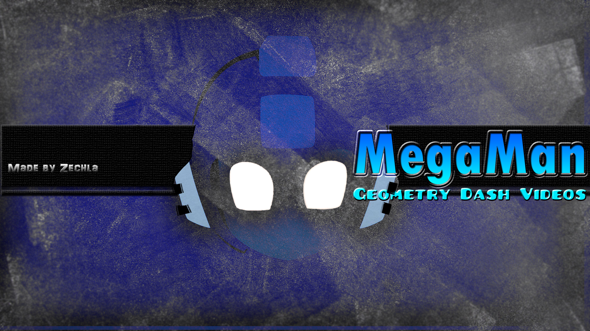 Geometry Dash Megamans YouTube Banner