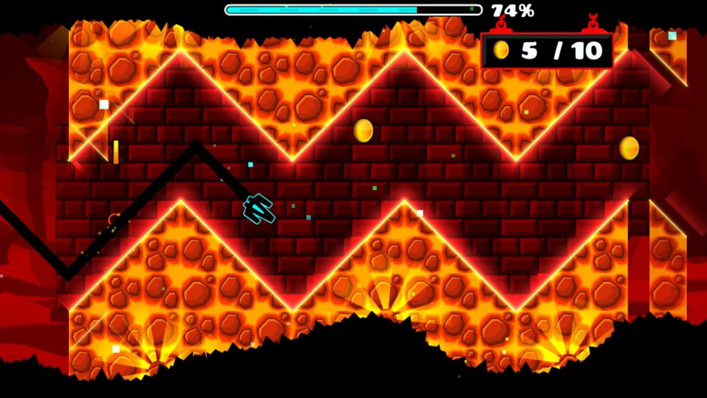 background effect geometry dash