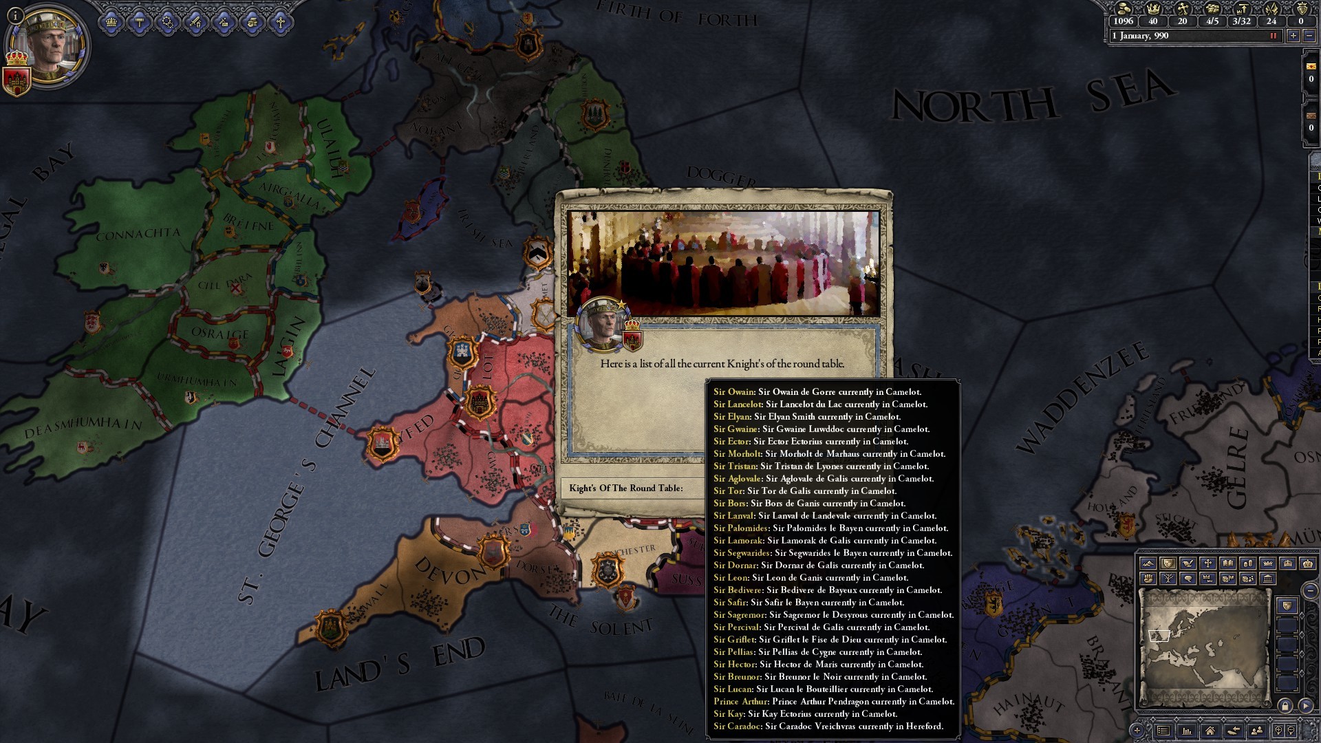The Knights of the Round Table image – Crusader Kings 2: Wizarding World  mod for Crusader Kings II