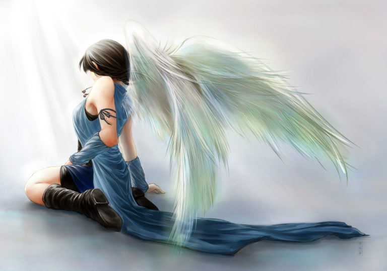 Final Fantasy VIII Rinoa Heartilly angel angels wallpaper