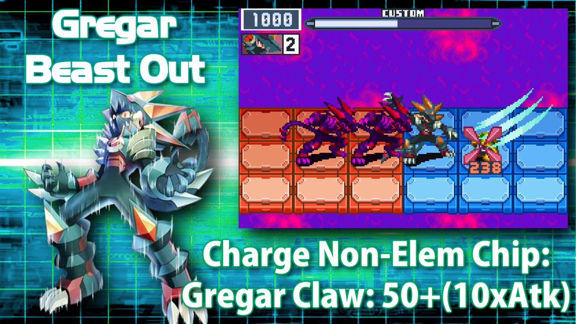 Mega Man Battle Network 6 Gregar Crosses Beasts in 3 Minutes – YouTube