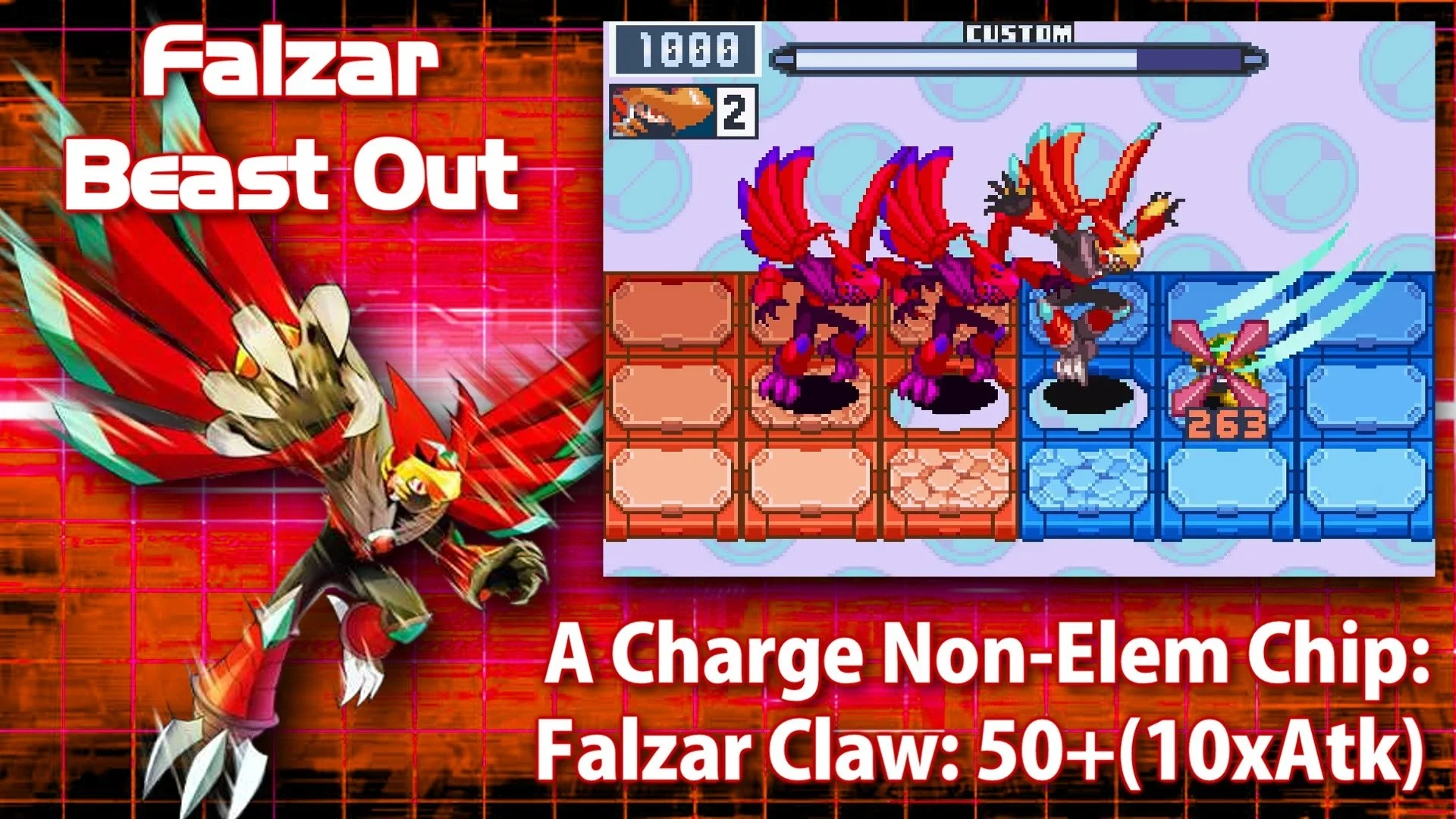 Mega Man Battle Network 6 Falzar Crosses Beasts in 3 Minutes – YouTube