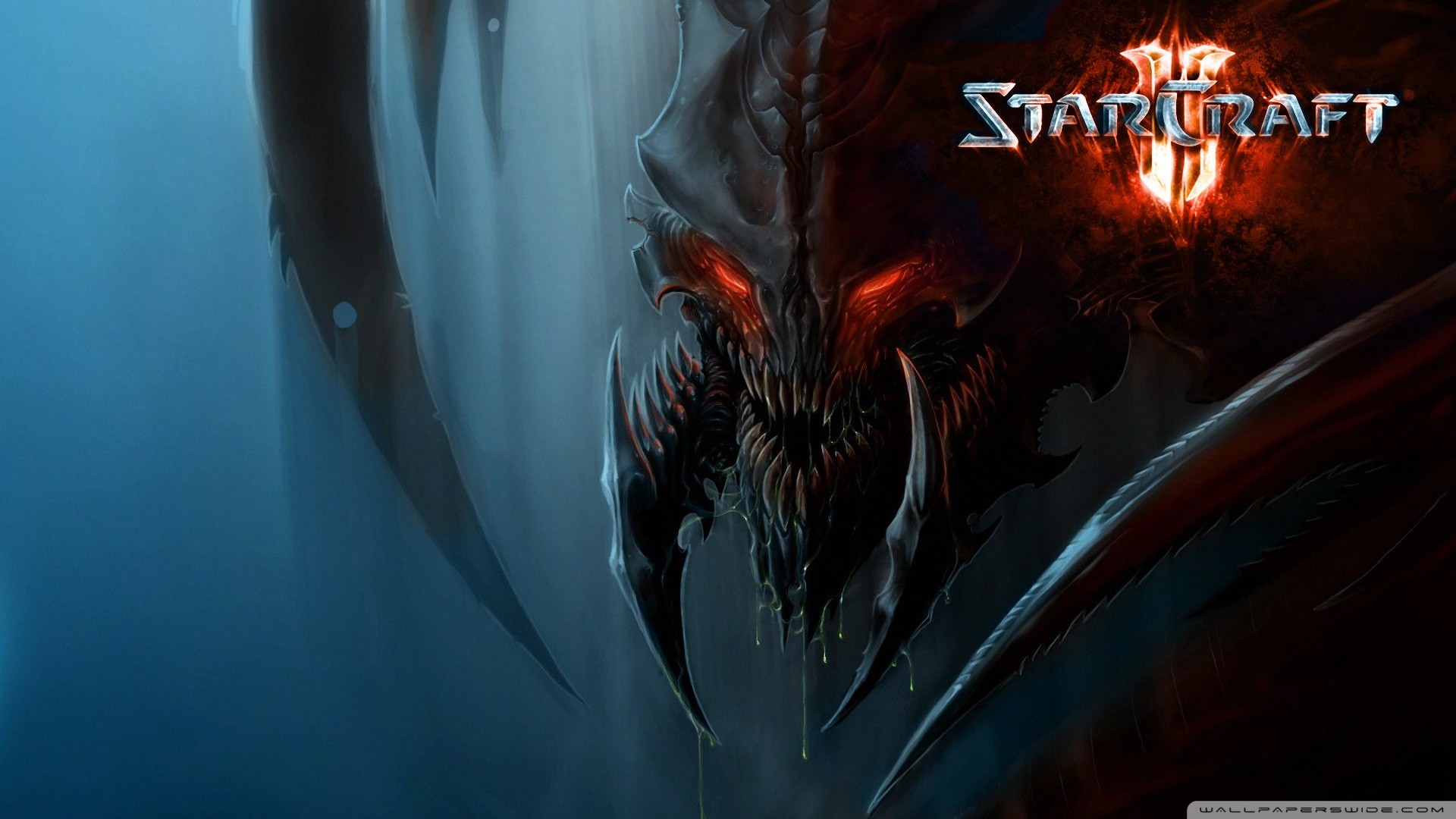 StarCraft 2 Zerg HD desktop wallpaper : Widescreen : High