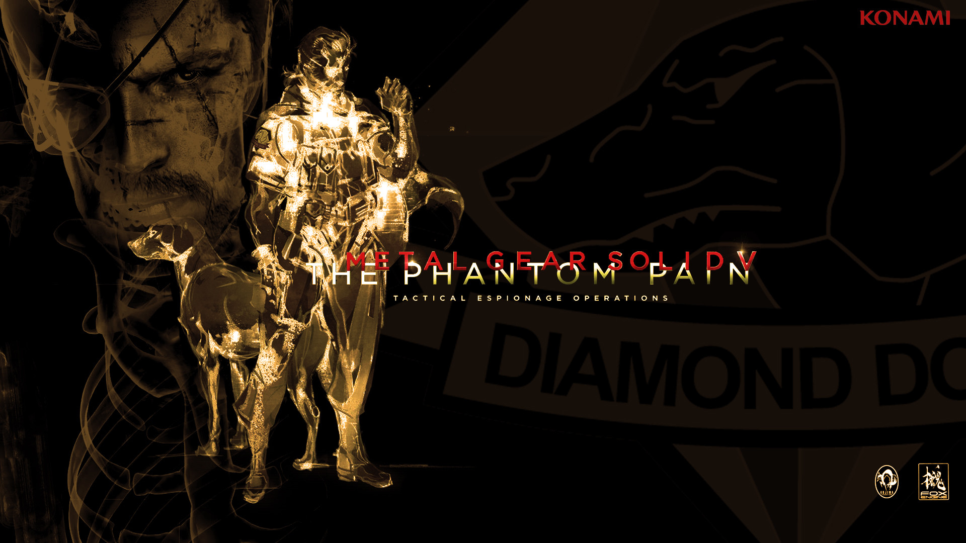 Heres a MGSV The Phantom Pain triple monitor wallpaper I made Adorable Wallpapers Pinterest Monitor, Wallpaper and Metal gear solid