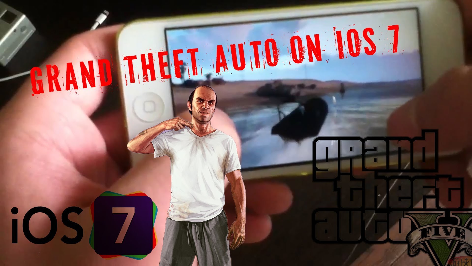 GTA 5 (IPHONE 5S) beta Grand Theft Auto 5 IOS 7