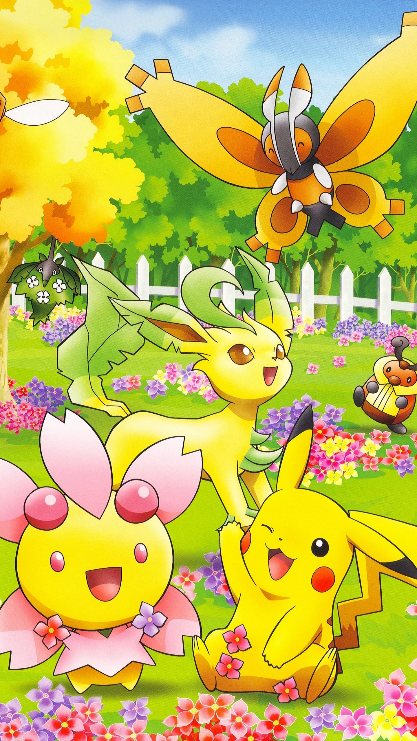 Cute Pokemon characters Game mobile wallpaper