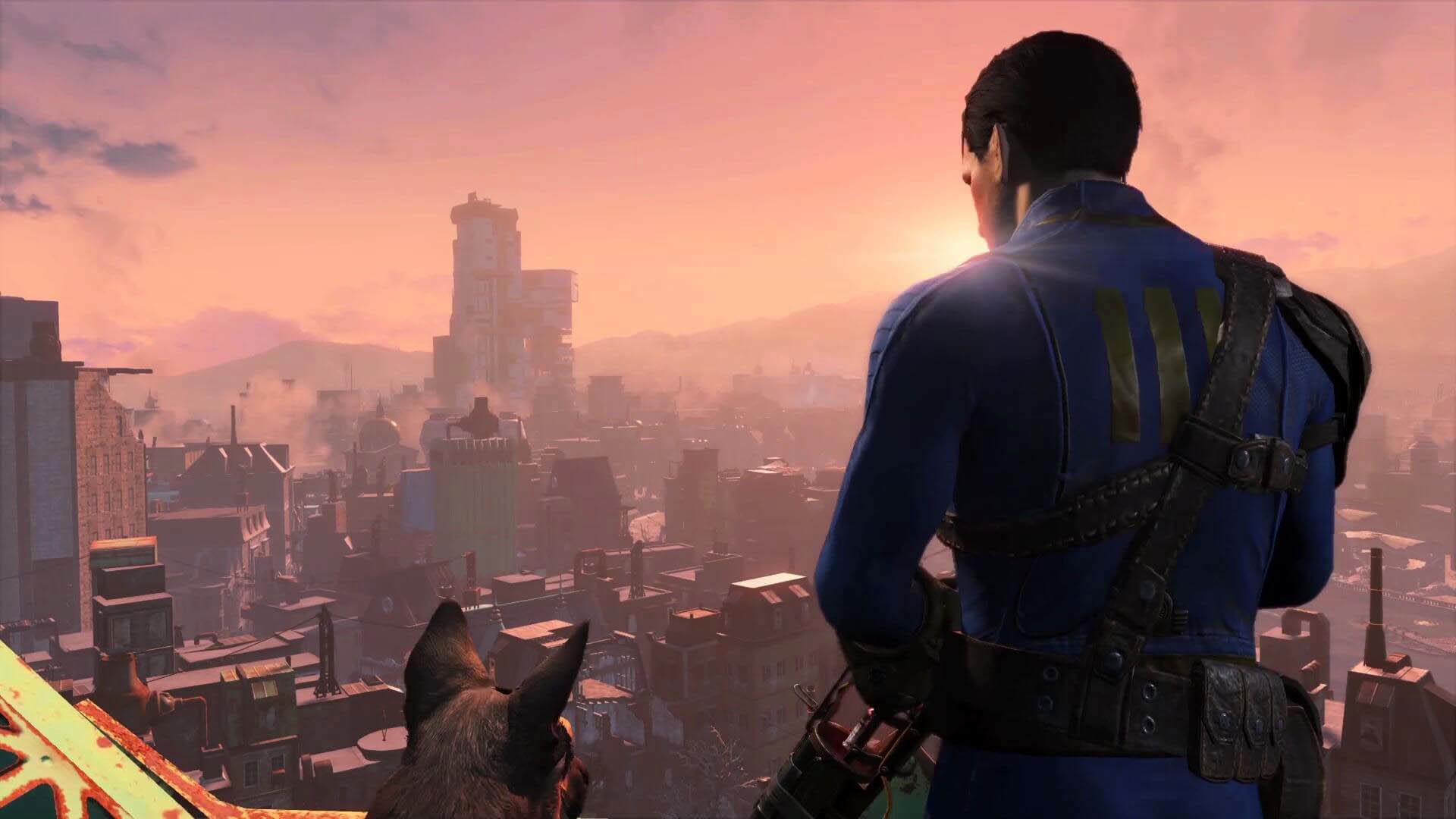 Fallout 4 – Boston Skyline wallpaper