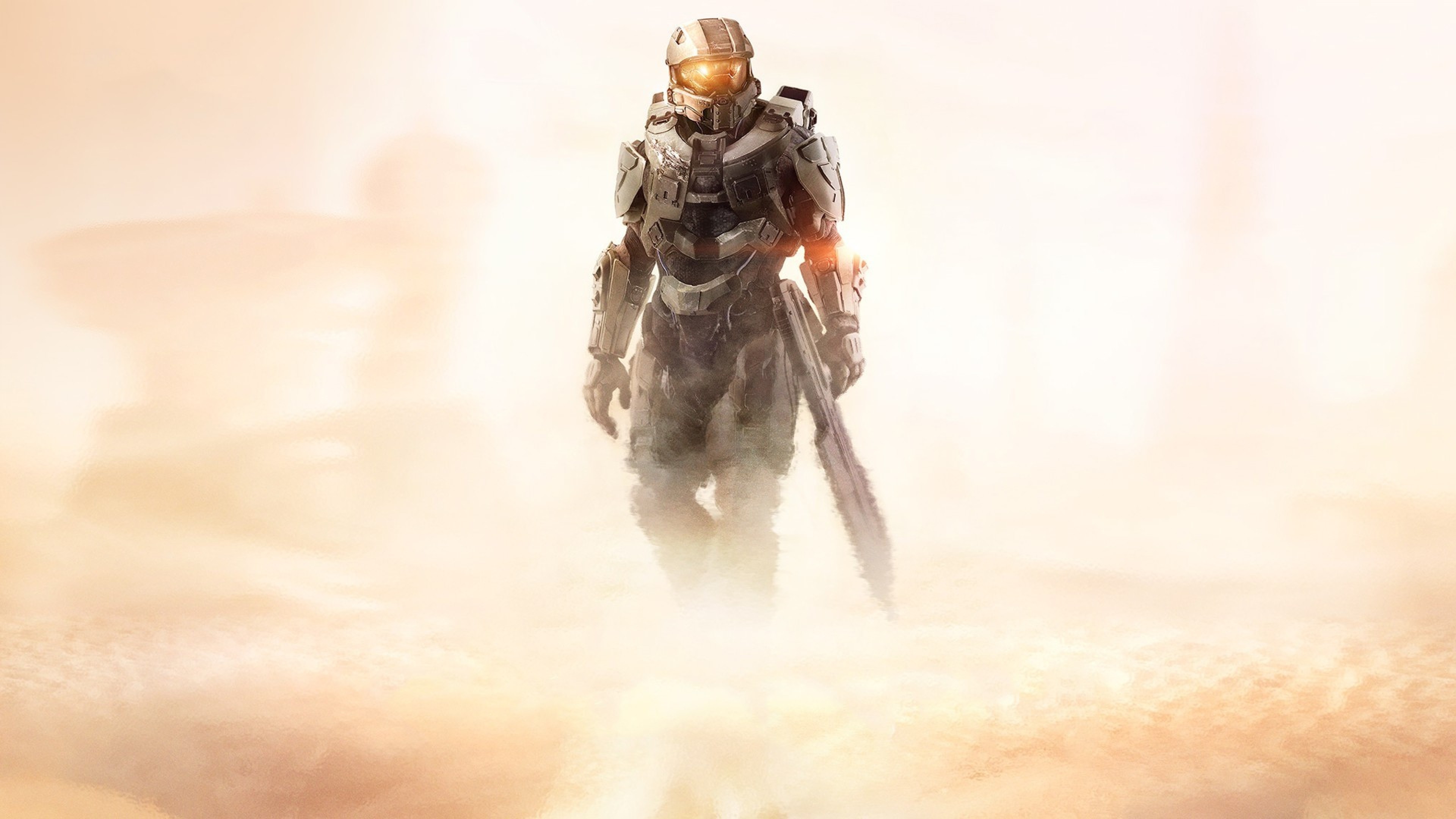 Preview wallpaper halo 5, guardians, master chief, john, halo 3840×2160