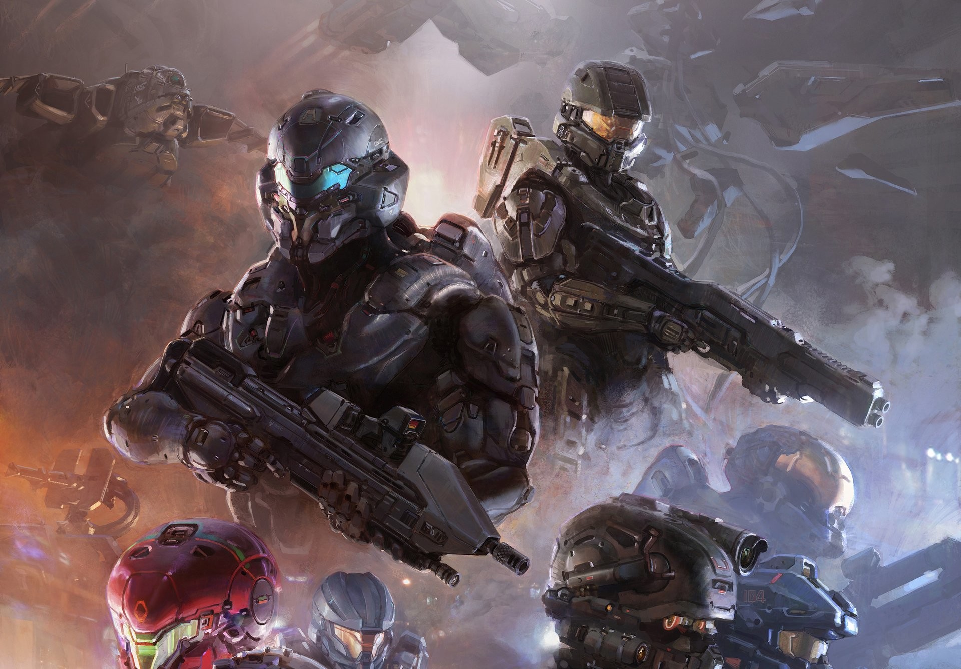 Video Game – Halo 5 Guardians Warrior Weapon Master Chief Armor Futuristic Halo Wallpaper