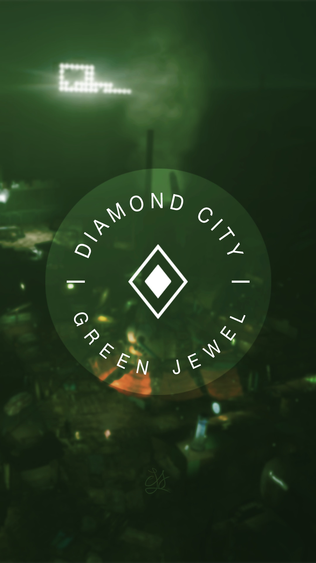 … [Fallout 4] Diamond City Phone Background Thing by LocalSpaghetto