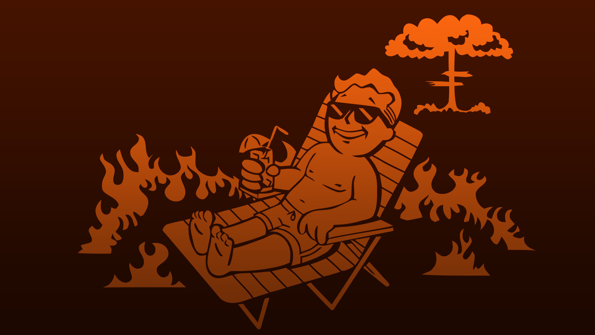 Fallout, Video Games, Deck Chairs, Vault Boy Wallpapers HD / Desktop and  Mobile Backgrounds