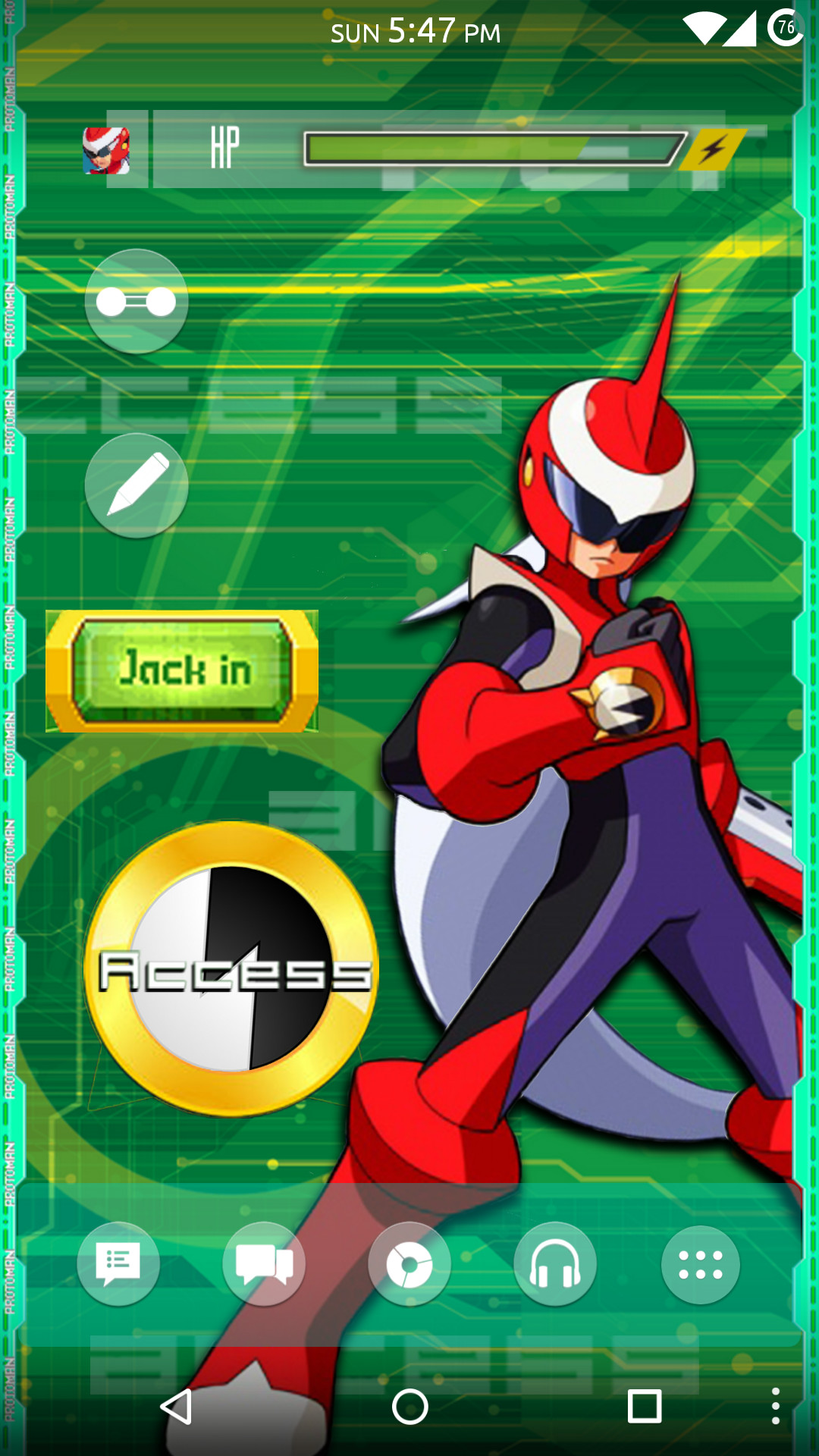 [Update] ProtoMan.EXE and Bass.EXE PET-Smartphone Wallpapers (dl link in  comments) : Megaman