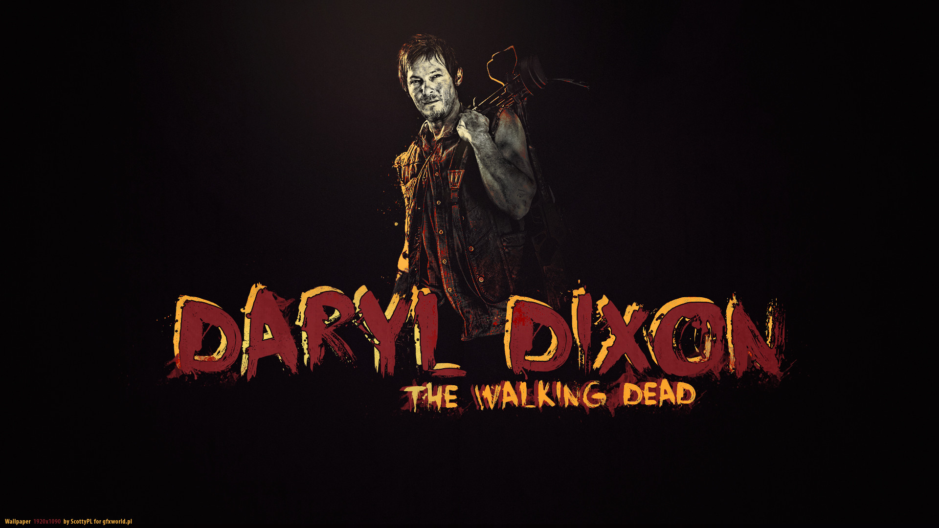 Walking Dead Daryl Wallpaper | … Dead Daryl Dixon The Walking Dead Norman  Reedus