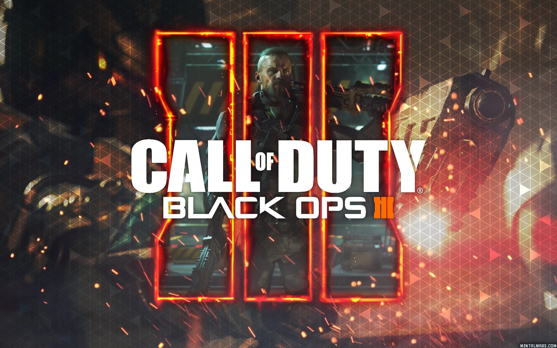 2016 Call Of Duty Black Ops 3 HD 2048×1152 Resolution