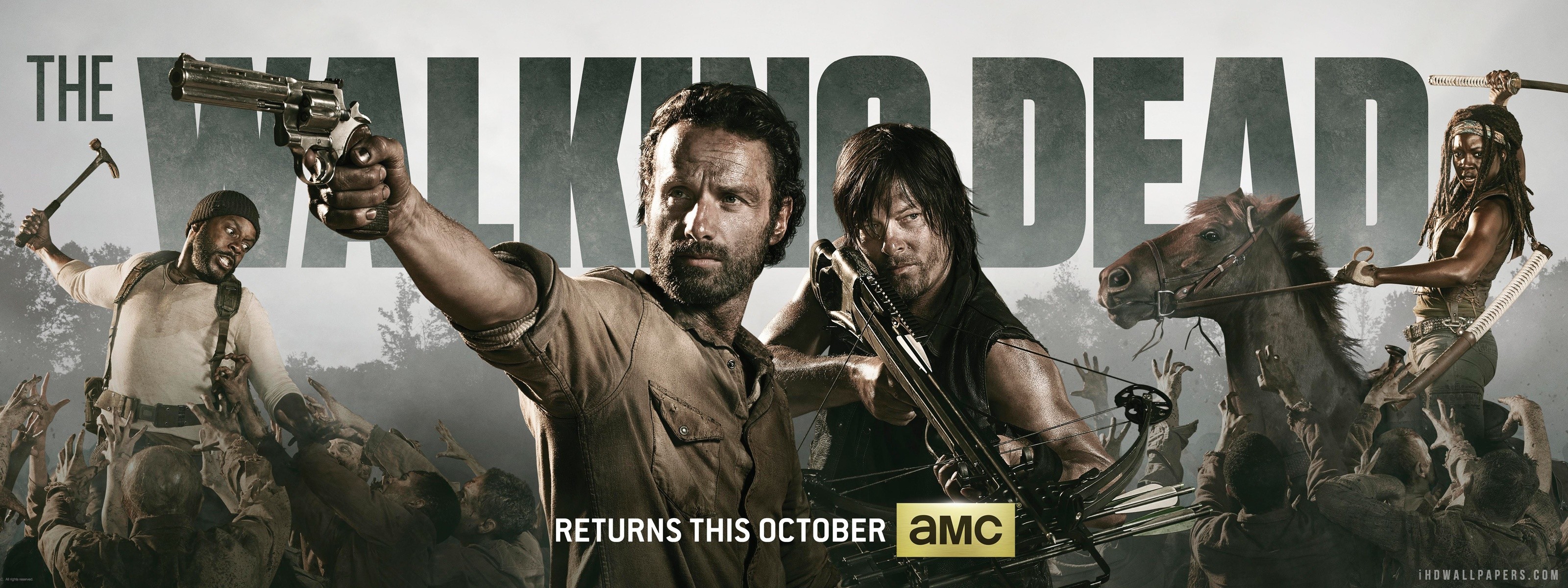 Download The Walking Dead Rick Grimes Wallpaper  Wallpaperscom