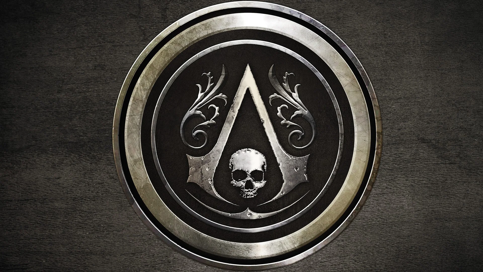 Assassins Creed Black Flag logo hd wallpaper background – HD