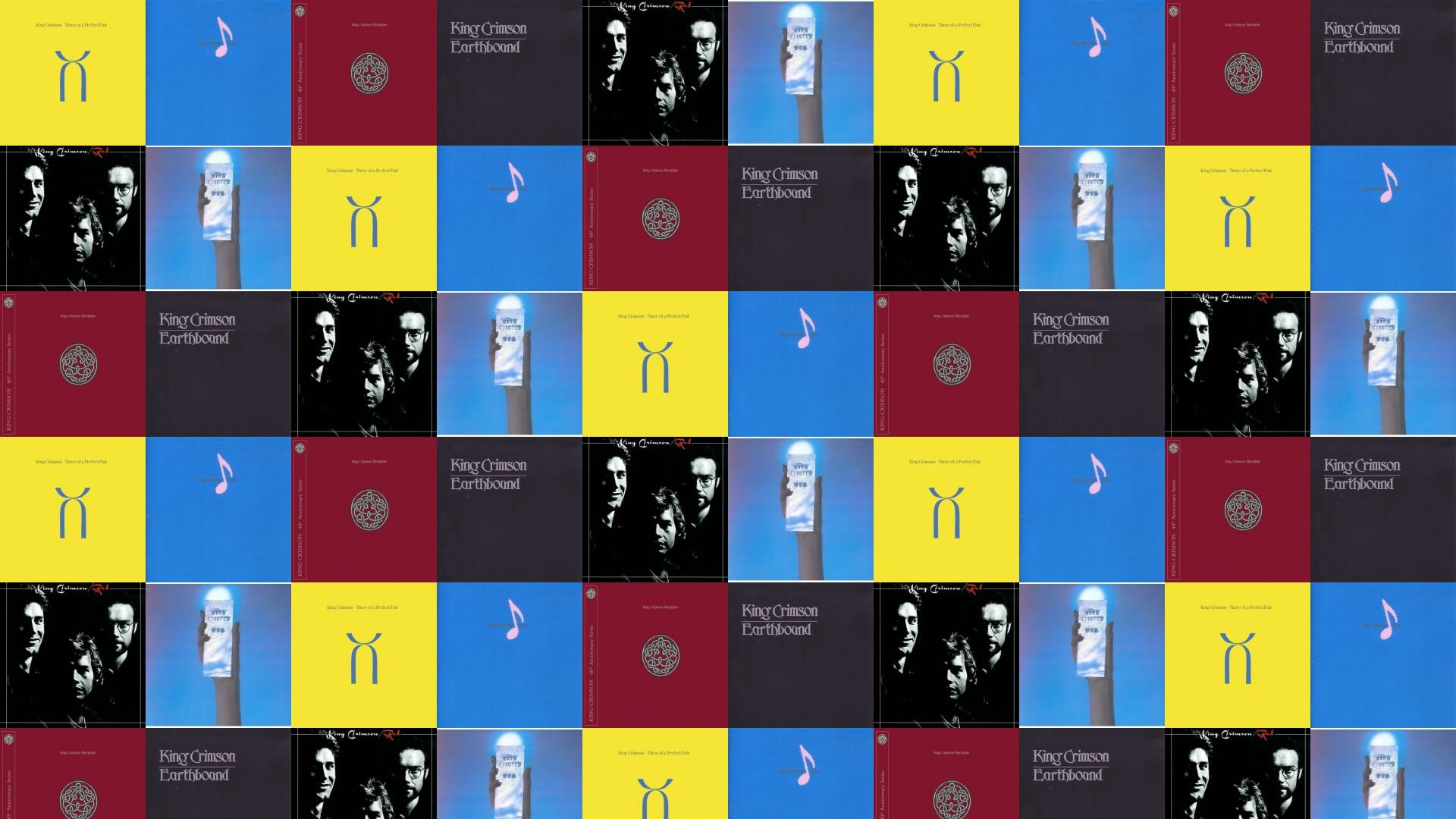 King Crimson Three Perfect Pair Beat Discipline Earthbound Wallpaper Tiled Desktop Wallpaper