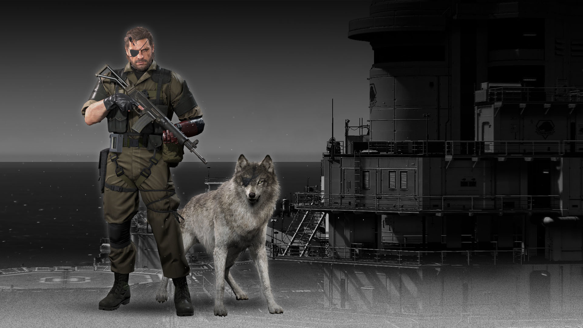 Metal Gear Solid V The Phantom Pain HD Desktop Wallpapers