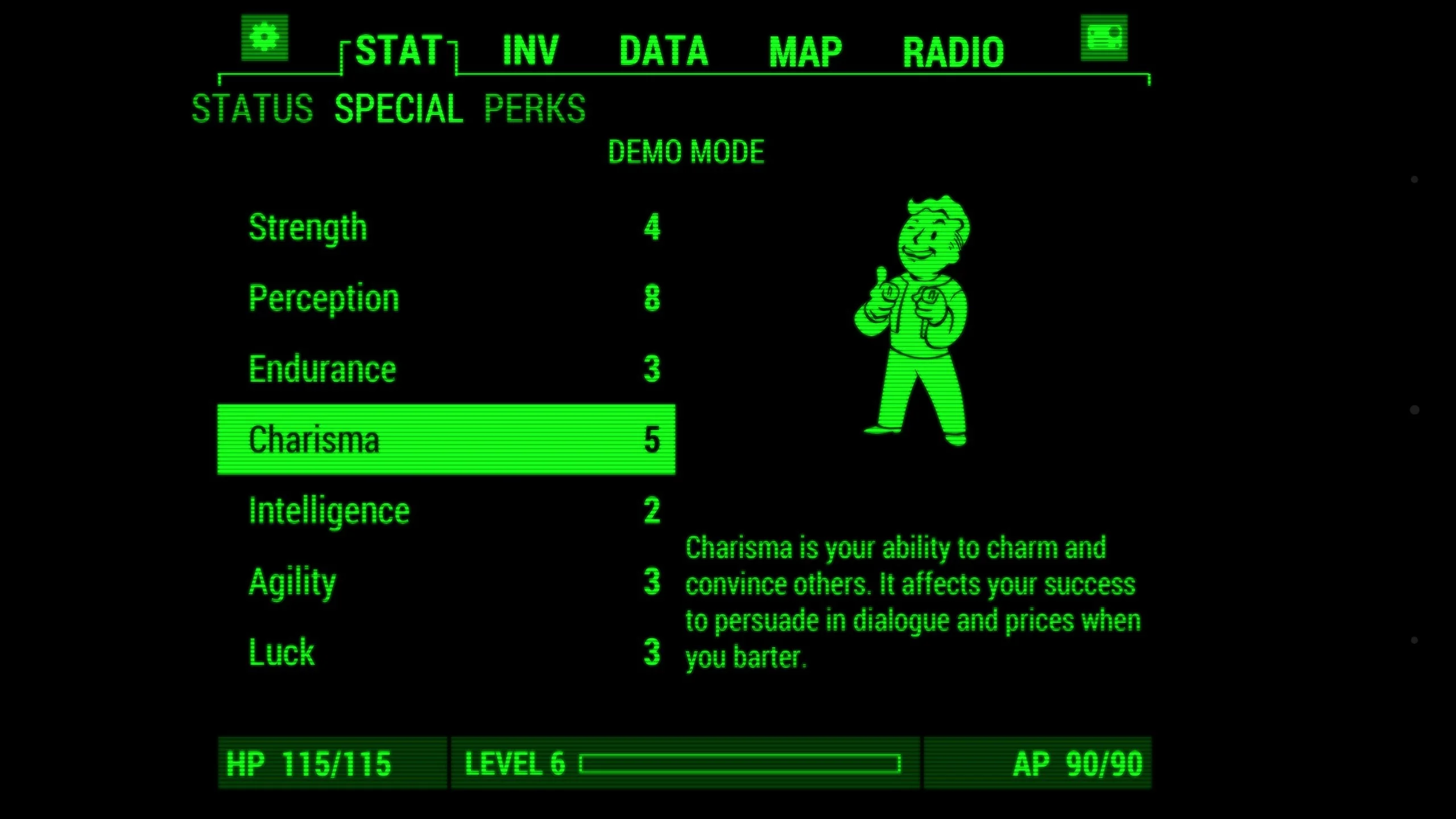 Fallout Pip Boy companion app