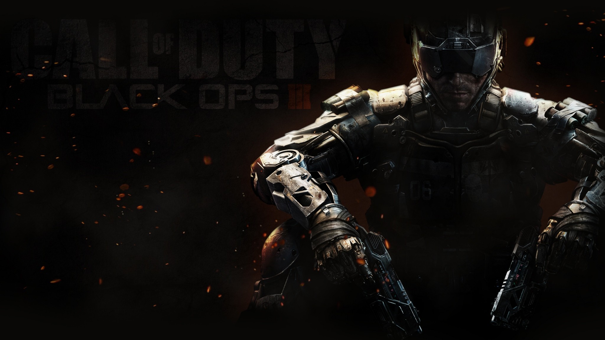 Preview wallpaper call of duty, black ops 3, weapons, equipment 2048×1152