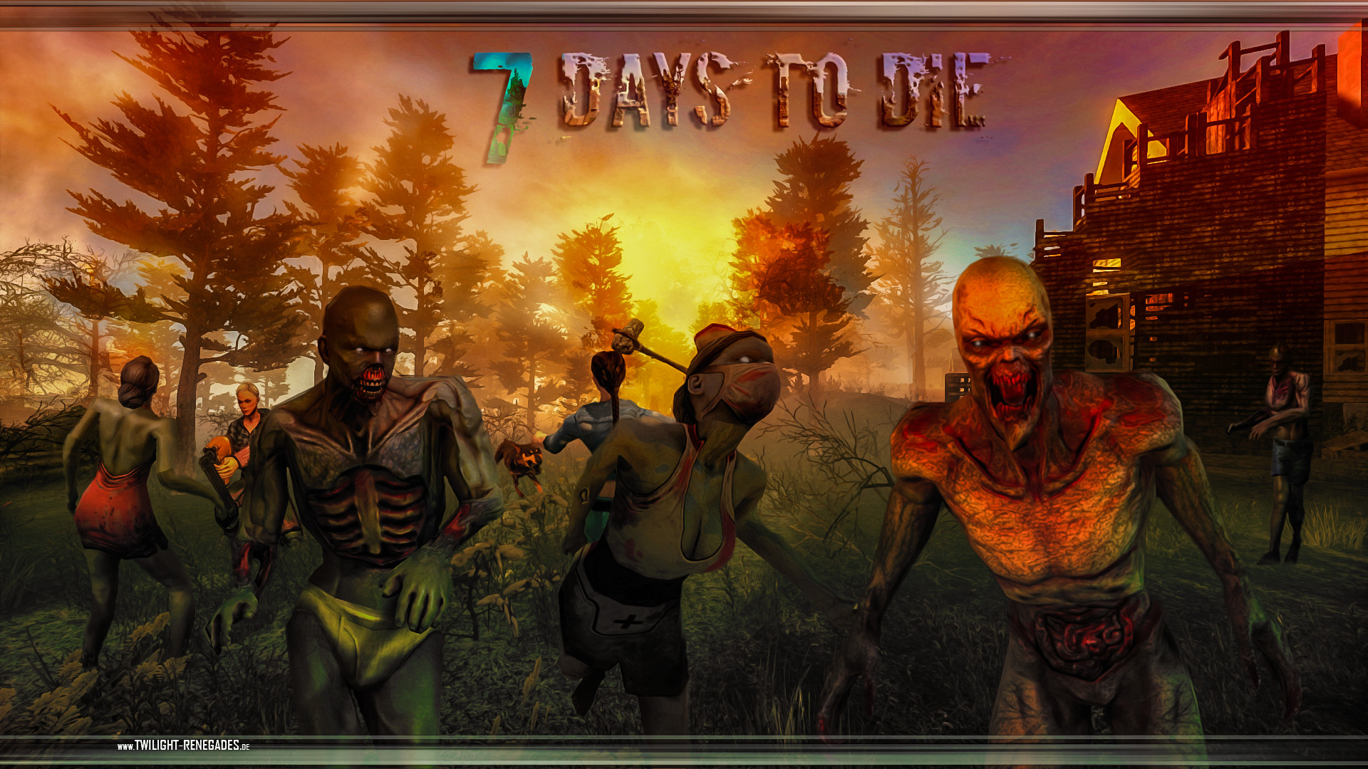 7 Days to Die Wallpaper Speedart – Musik by MaHi Skyline