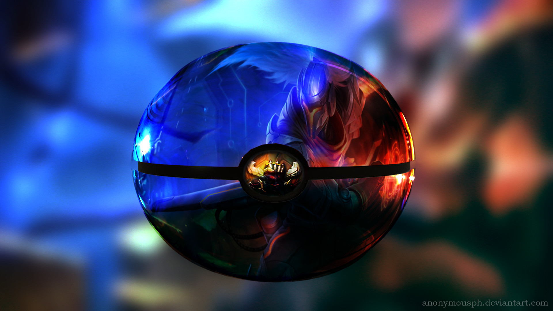 League of Legends – Project Yasuo in a pokeball by AnonymousPH