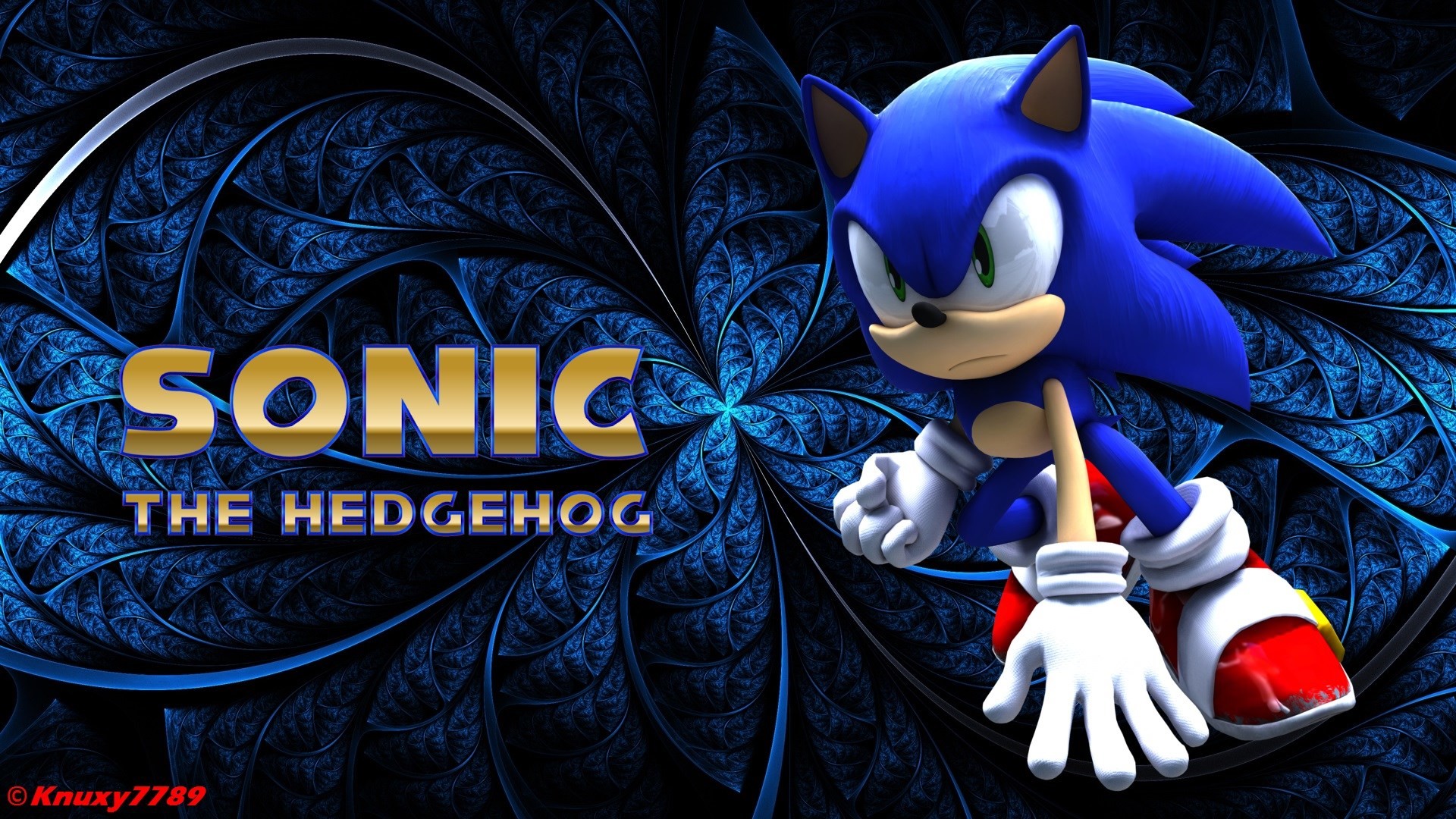 Sonic the hedgehog wallpaper by knuxy7789
