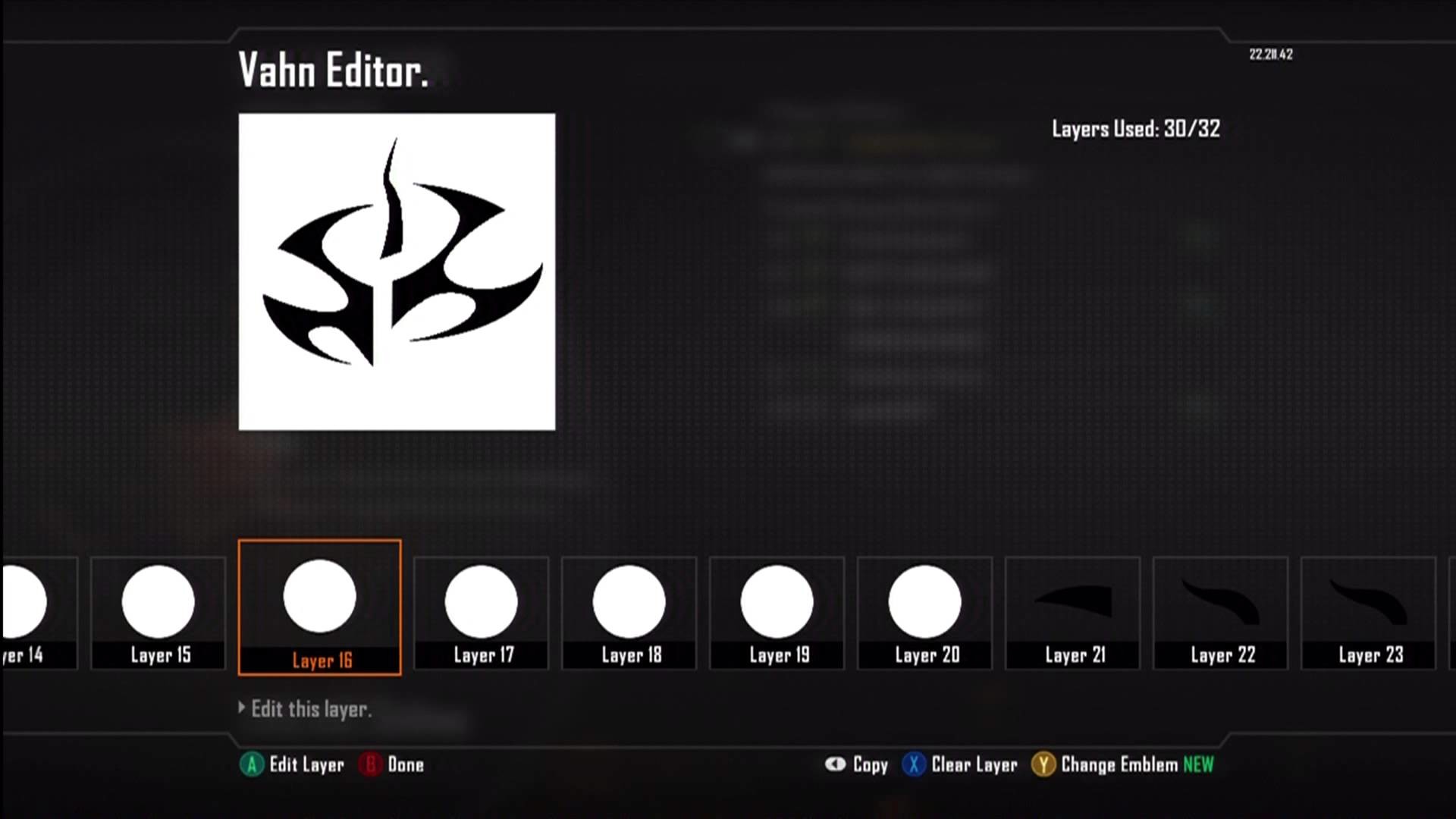 Black Ops 2 Hitman Logo Emblem Layout
