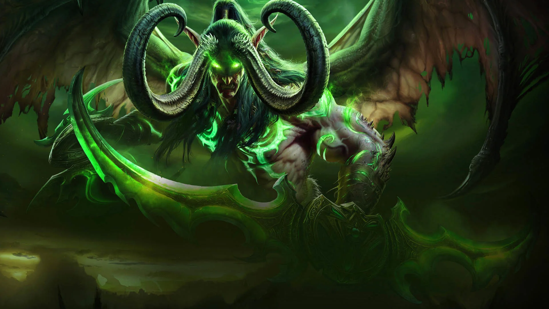 World of Warcraft Legion – Demon Hunter wallpaper