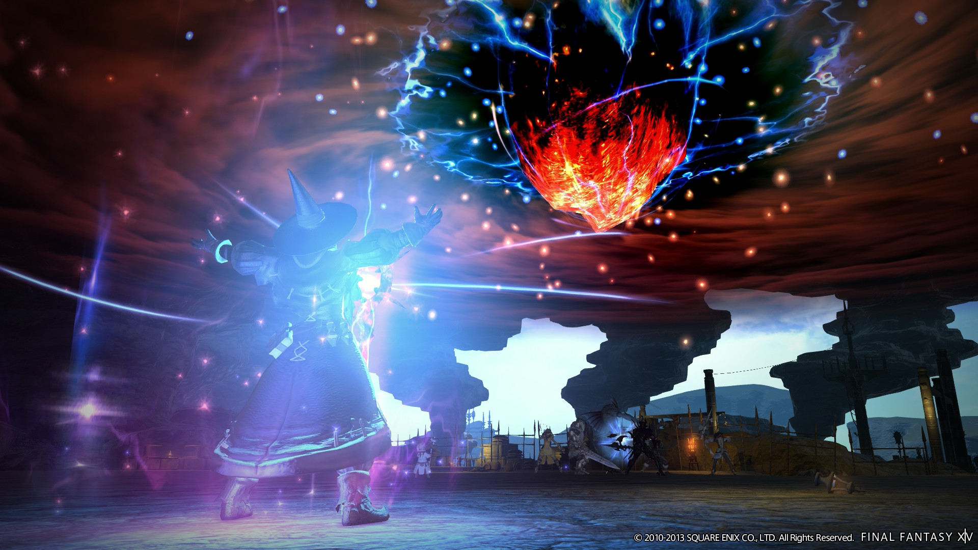 Image – Black Mage Limit Break Meteor XIV Final Fantasy Wiki FANDOM powered by Wikia