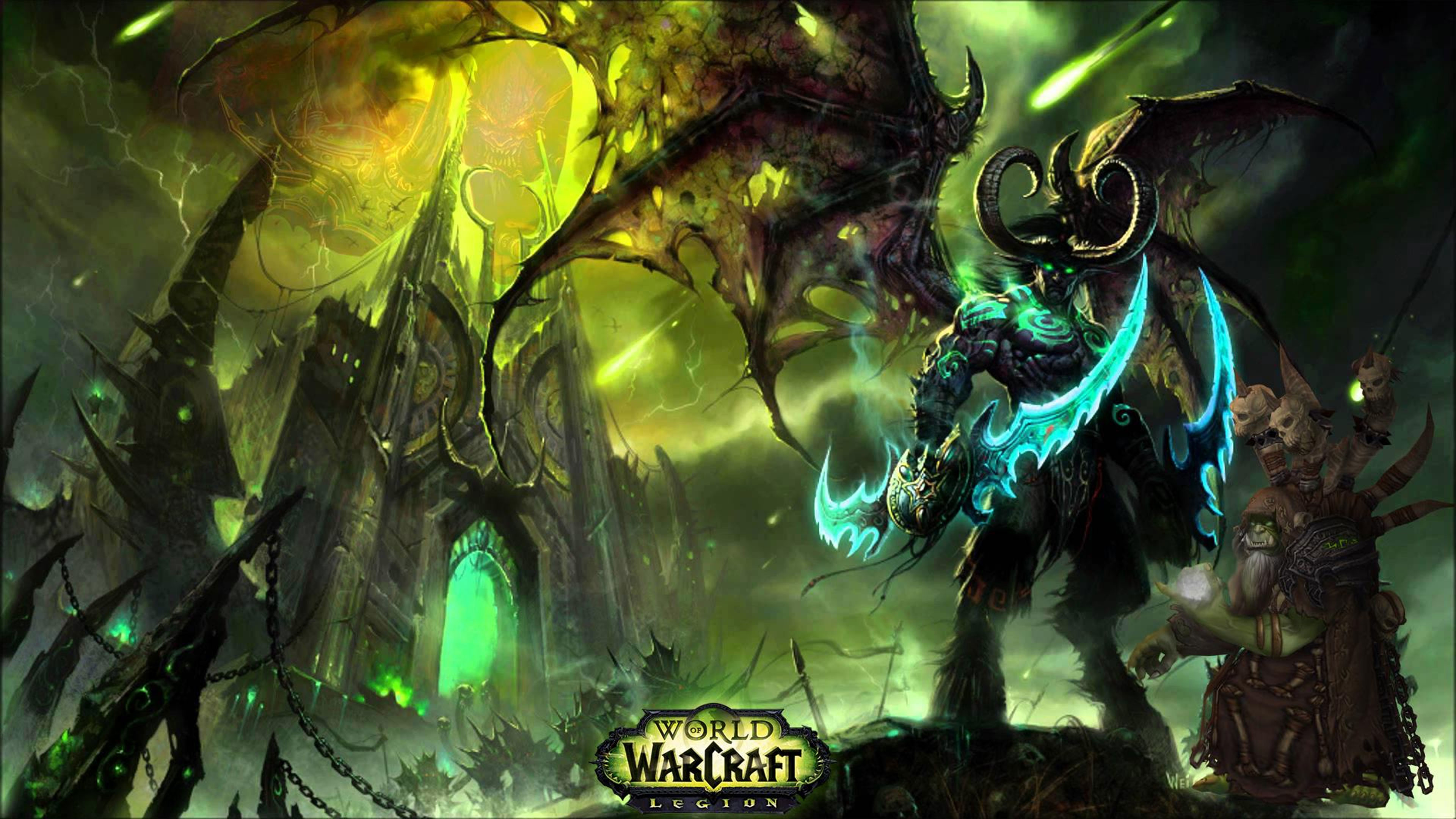 World of Warcraft Legion 4K Wallpaper …