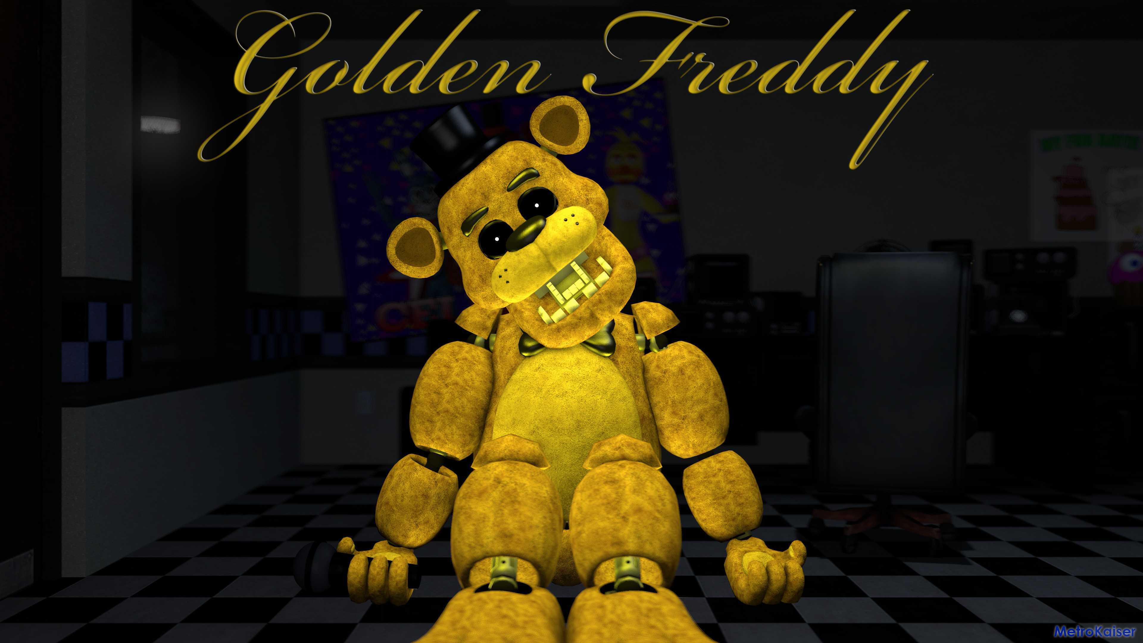 Plussy Golden Freddy wallpaper by DevilDeerYT  Download on ZEDGE  b3f6