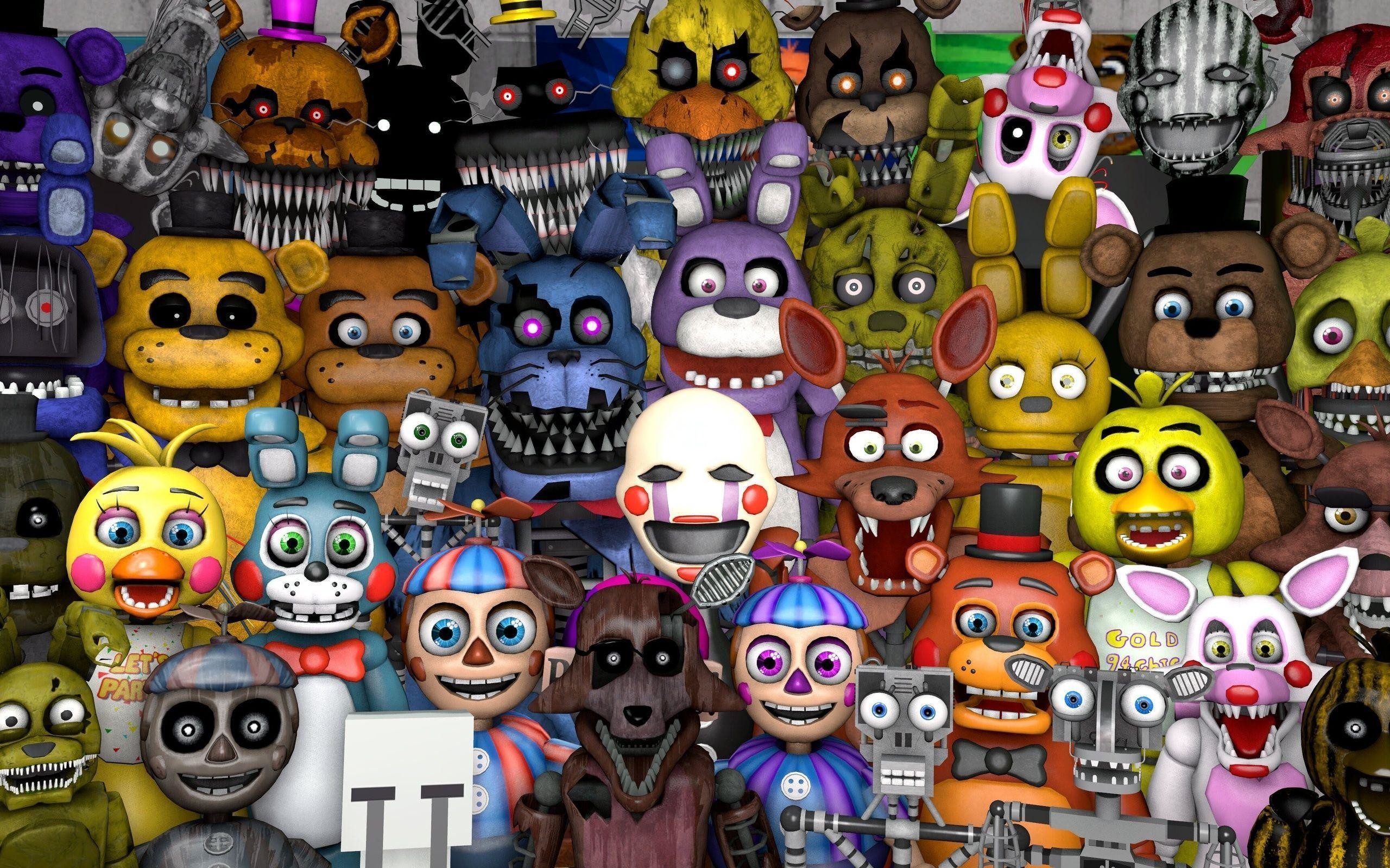 FNaF World Wallpapers - Wallpaper Cave