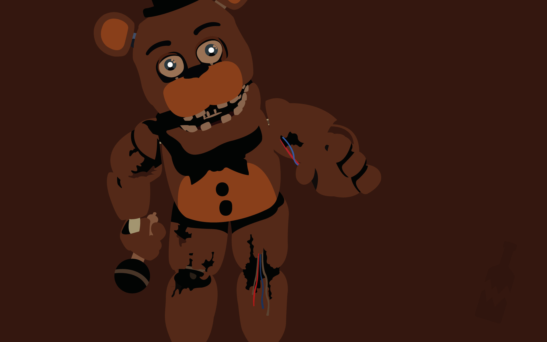 Five Nights At Freddys – Freddy Fazbear by TheBrokenBottle