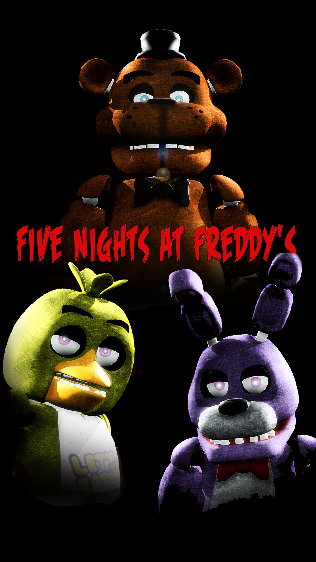 Five Nights at Freddys Samsung Galaxy Note 3 wallpaper Resolution 1080×1920 by FioreRose