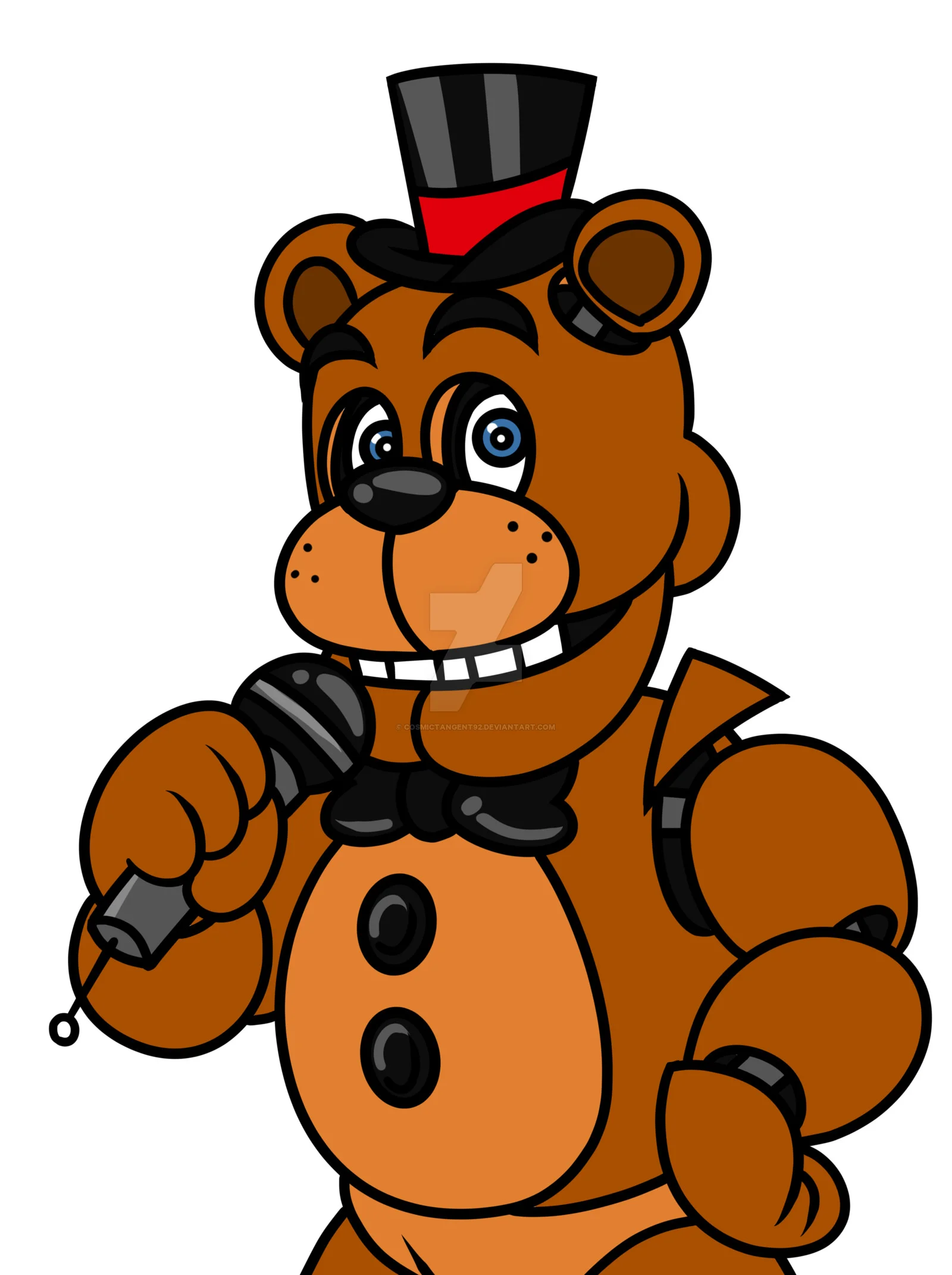 Freddy Fazbear Vector by CosmicTangent92 Freddy Fazbear Vector by CosmicTangent92