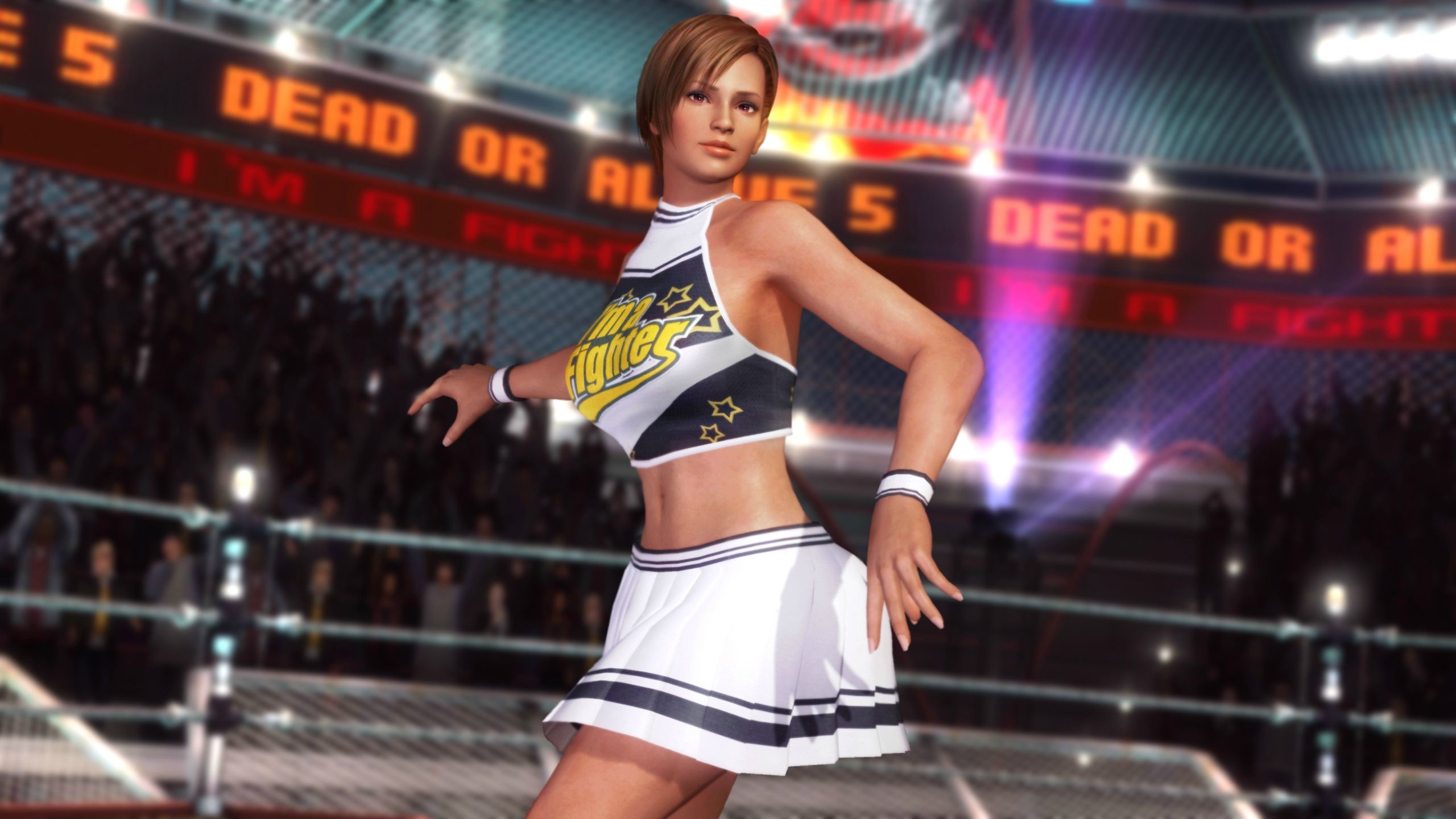 Dead or Alive 5 Plus – New Lisa, Lei Fang, Hitomi, Christie, Helena, and  Kokoro Cheerleaders Costumes Out Now, Screenshots/Wallpapers