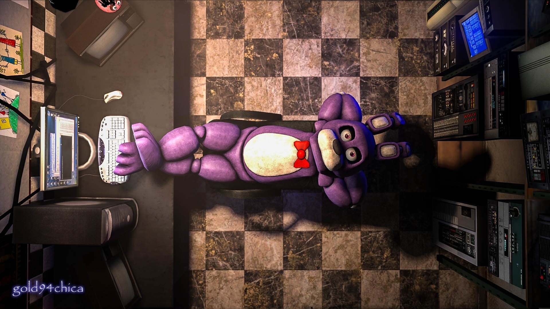 (Bonnie SFM Wallpaper) by gold94chica on .