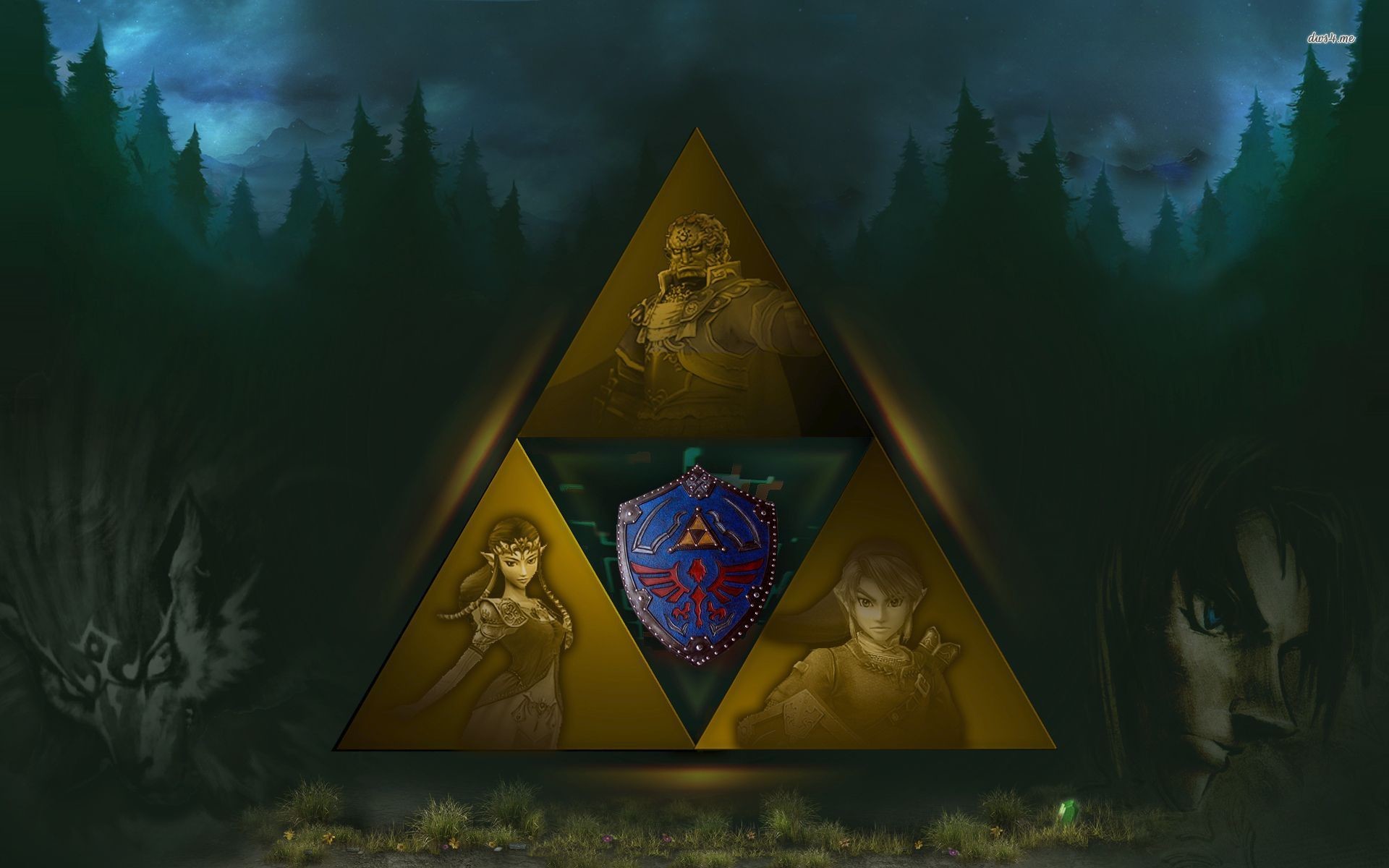 Legend Of Zelda Triforce Symbol Wallpaper