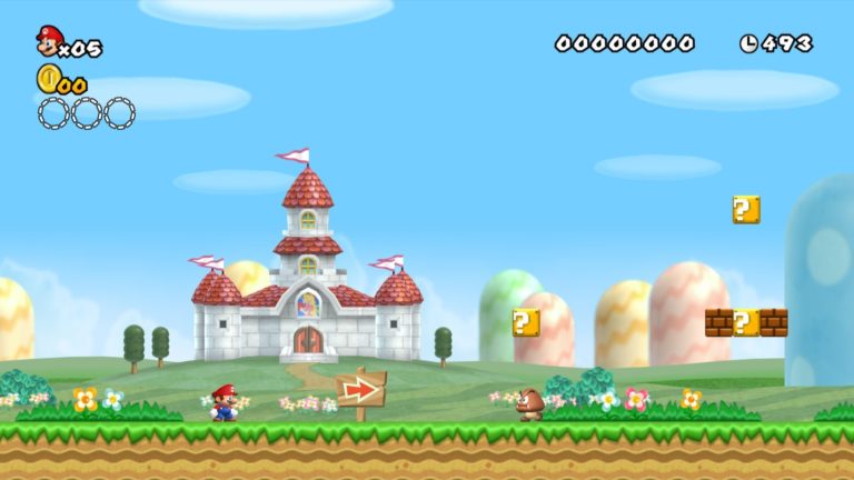 Video Game New Super Mario Bros Wii Wallpaper 4711