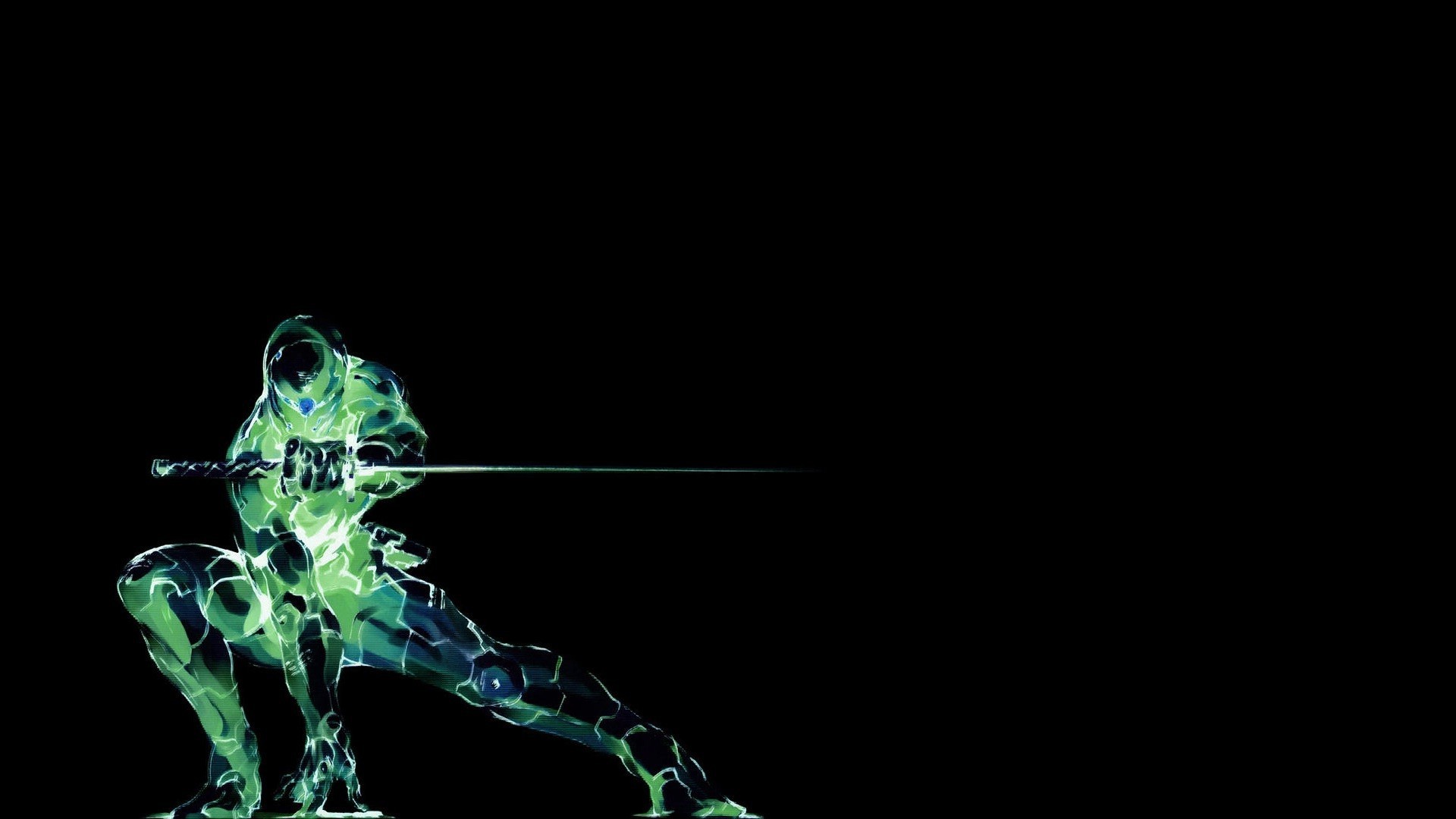 video Games, Grey Fox, Metal Gear Solid, Black Background, Simple  Background, Ninjas, Cyborg Wallpapers HD / Desktop and Mobile Backgrounds