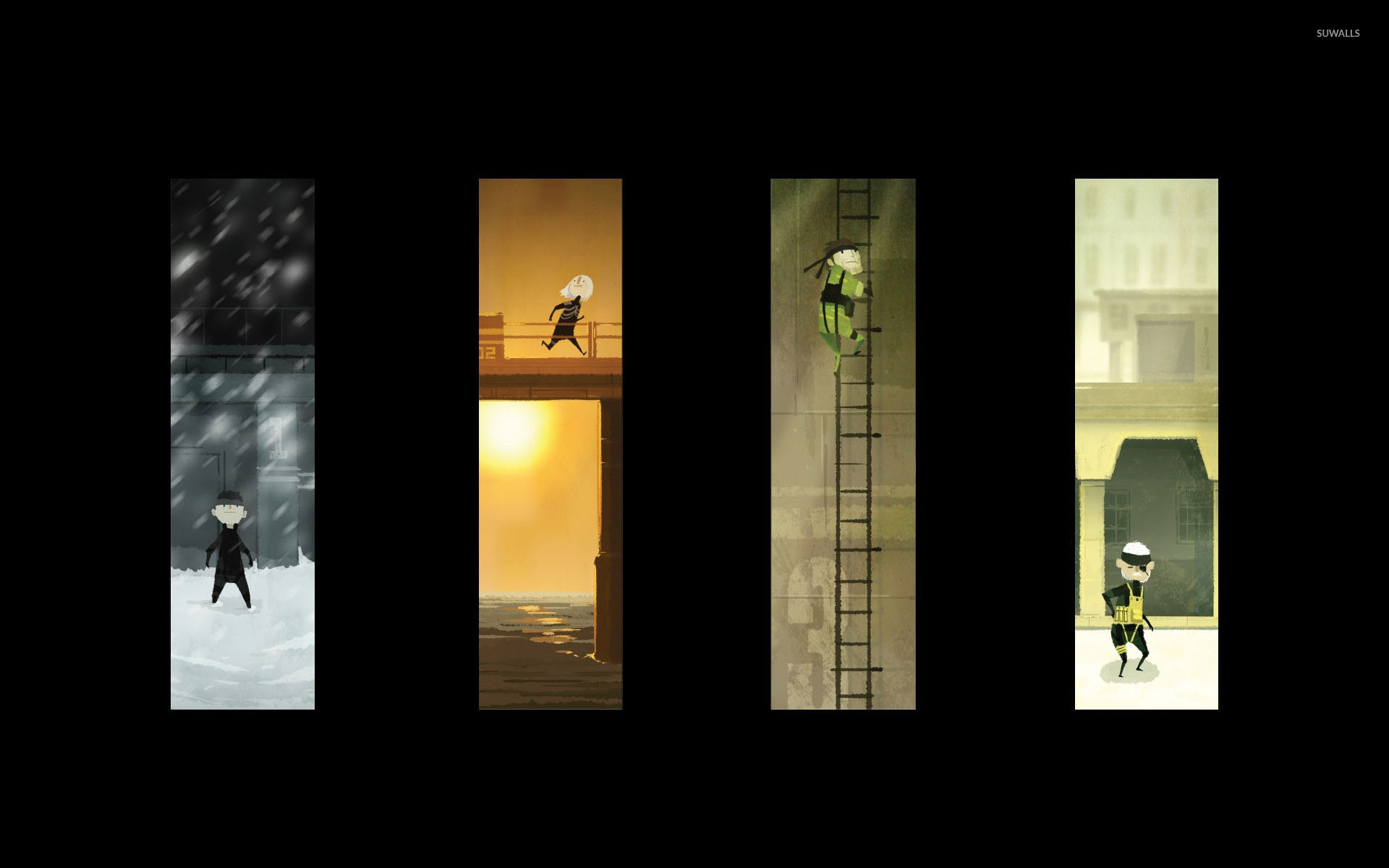 Metal Gear Solid artwork wallpaper jpg