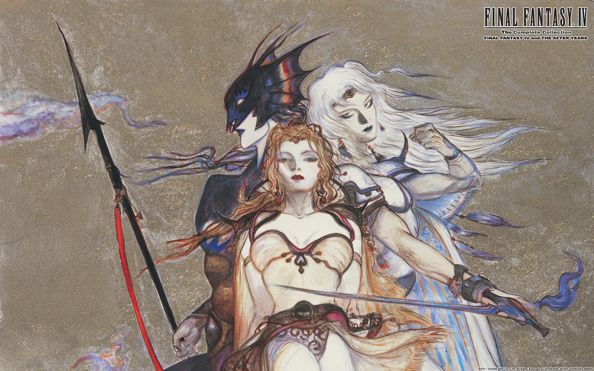 Video Game – Final Fantasy IV Cecil Harvey Kain Highwind Rosa Joanna Farrell Wallpaper