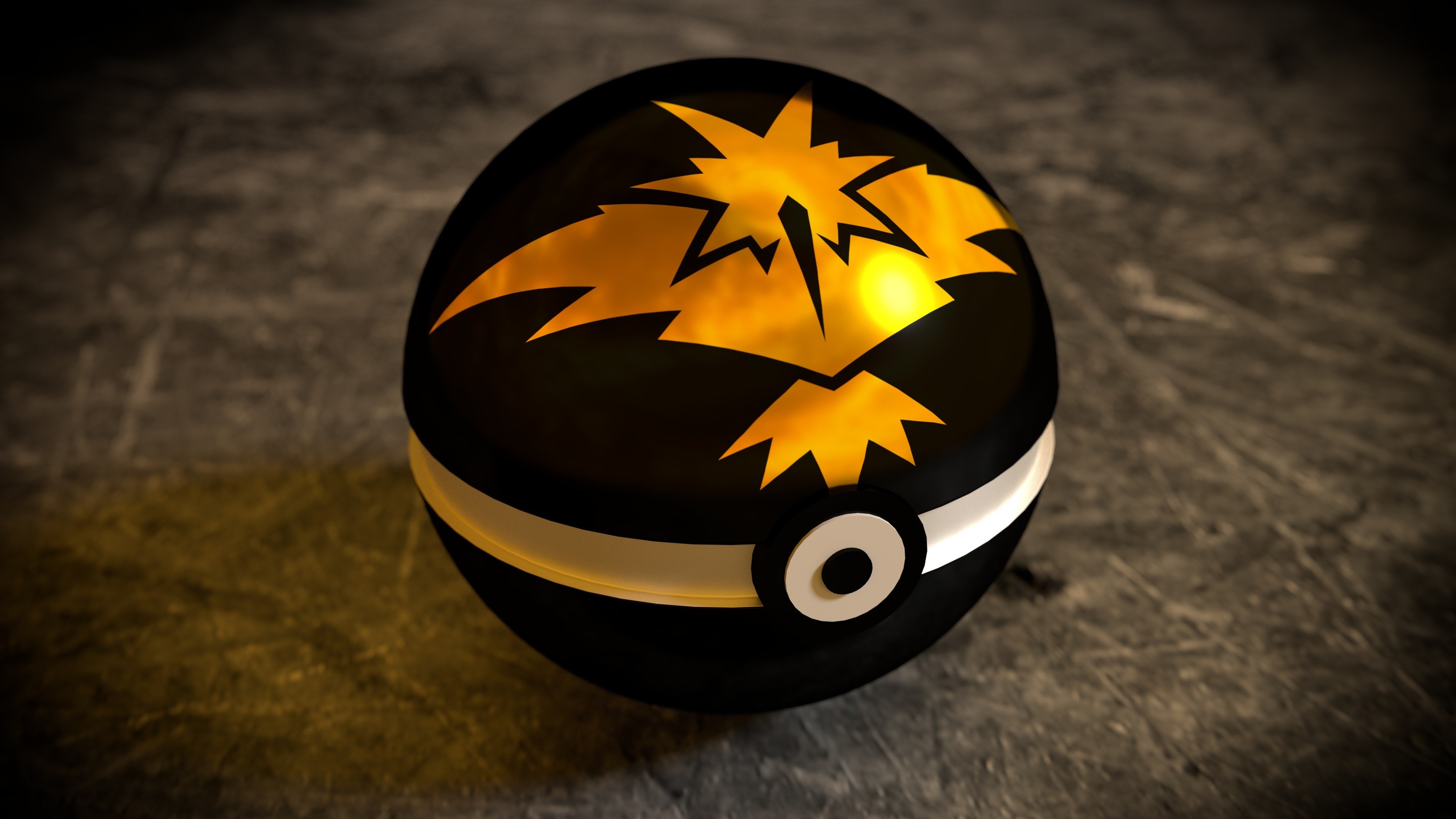 Preview wallpaper pokemon go, pokeball, game 3840×2160