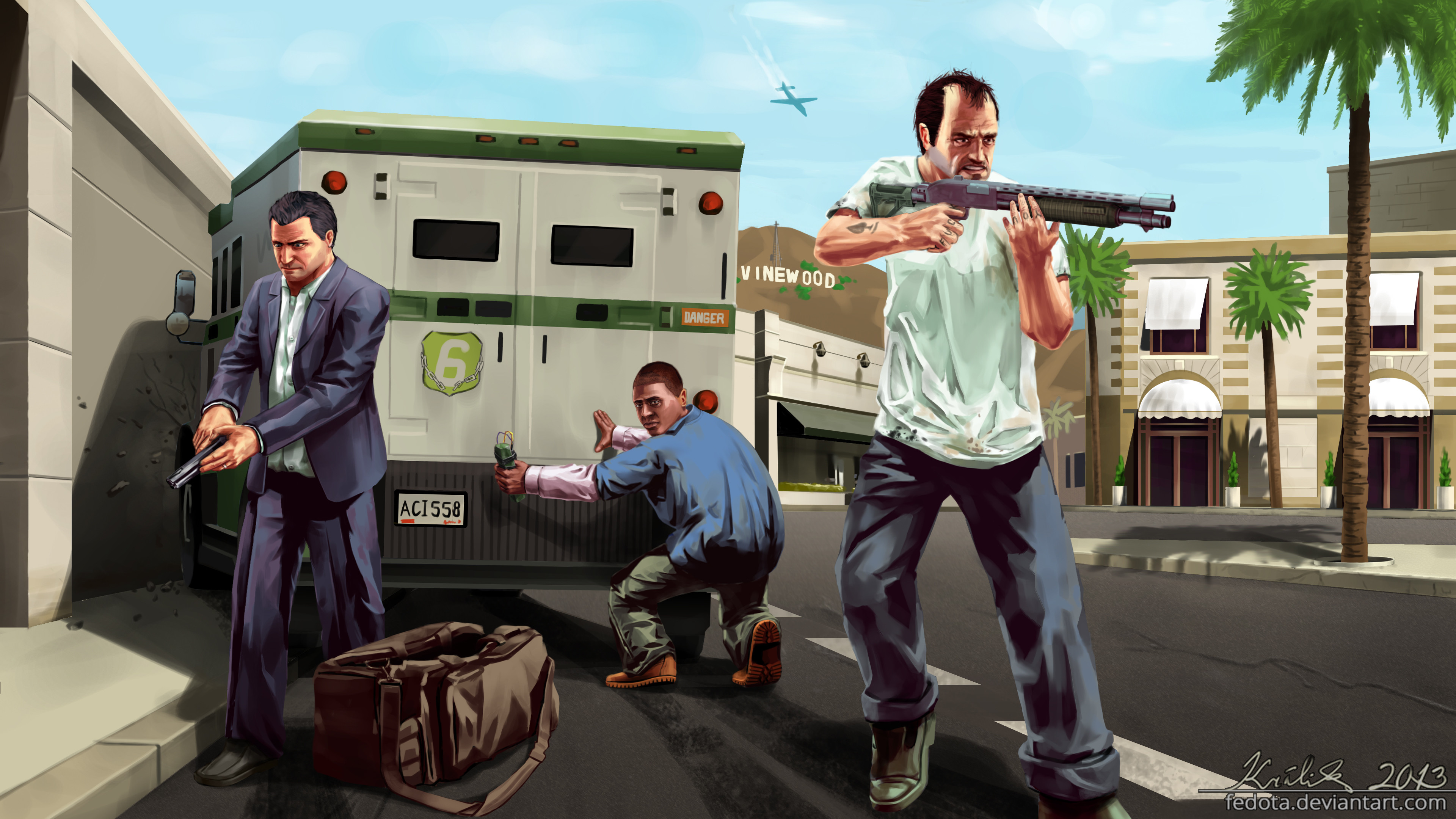 Grand Theft Auto V 4K by Fedota