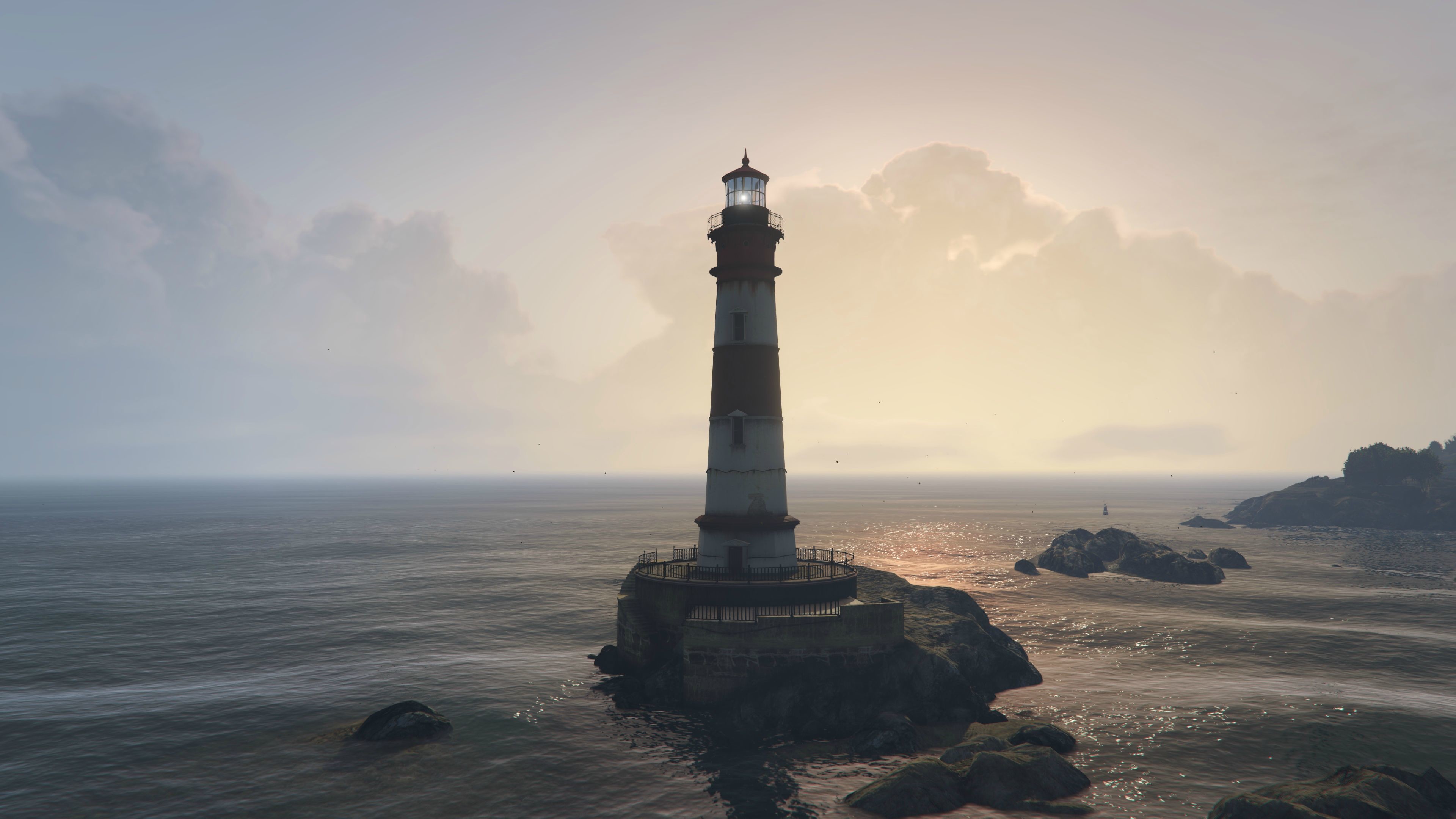 ImageGTA V PC Lighthouse 4K screenshot