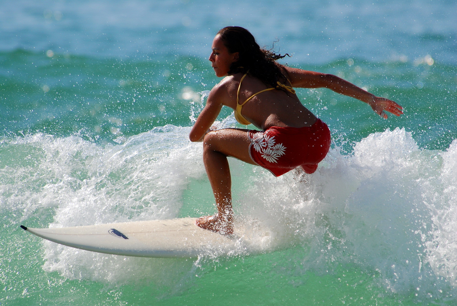 Surfer Girl Wallpaper 6812780