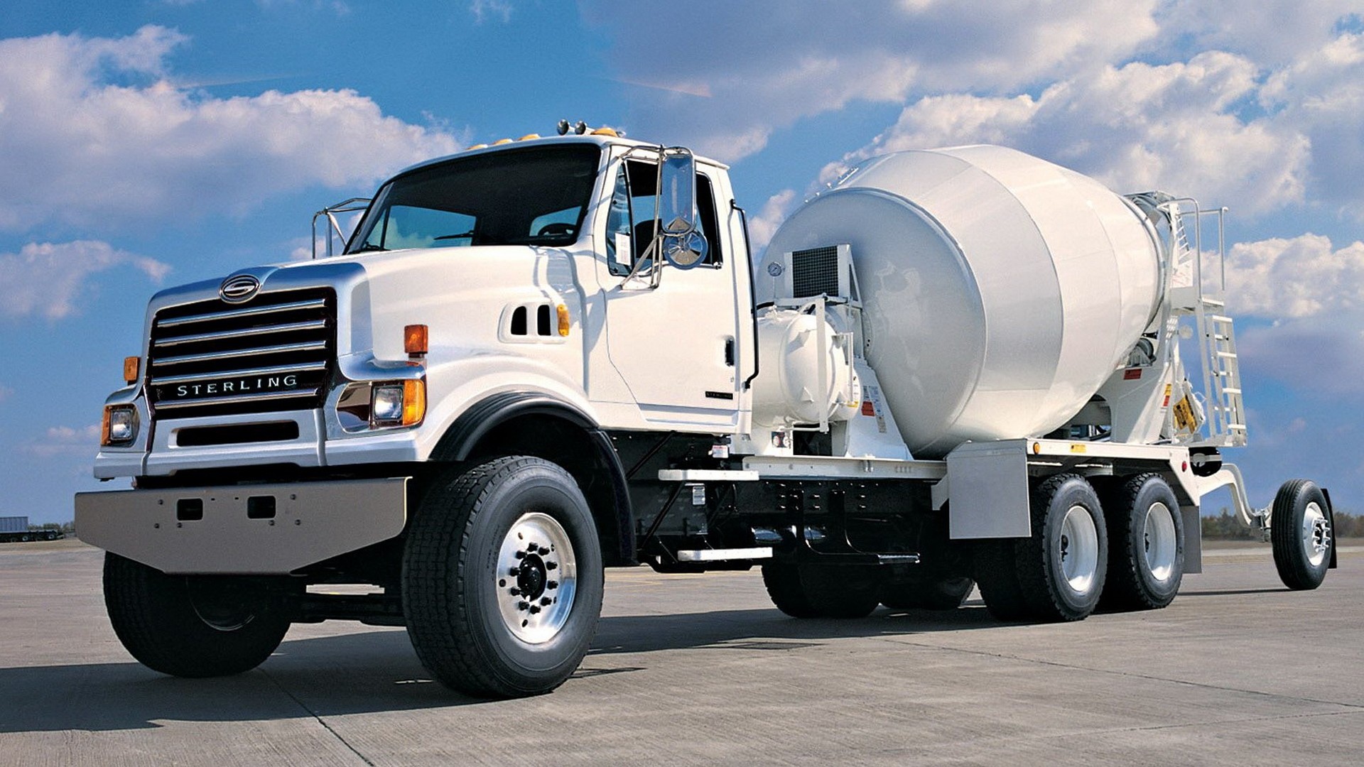 Concrete mixer truck