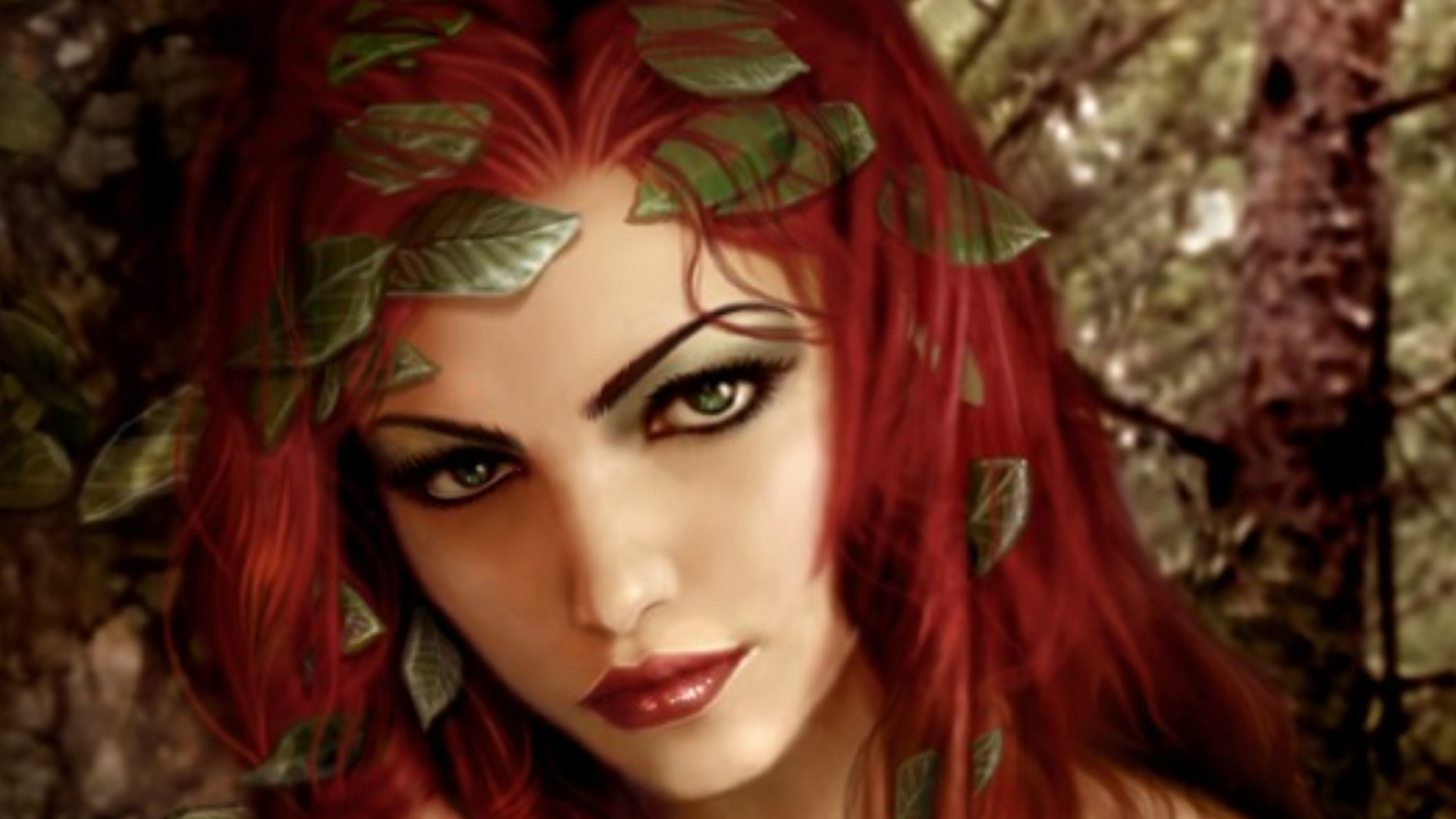 Fantasy – Women Woman Fantasy Beautiful Redhead Wallpaper