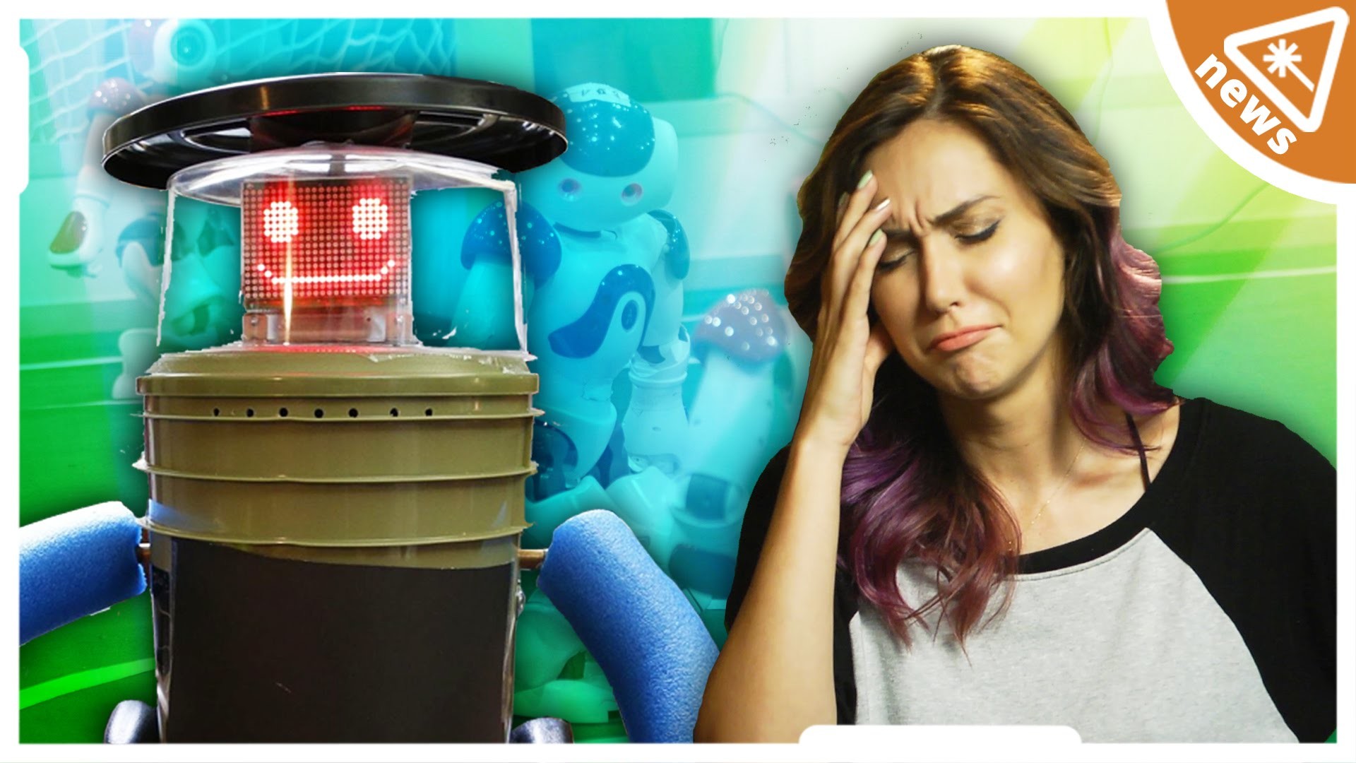 HitchBOT and the 4 Best Worst Robots of the Week Nerdist News WTFridays w / Jessica Chobot – YouTube